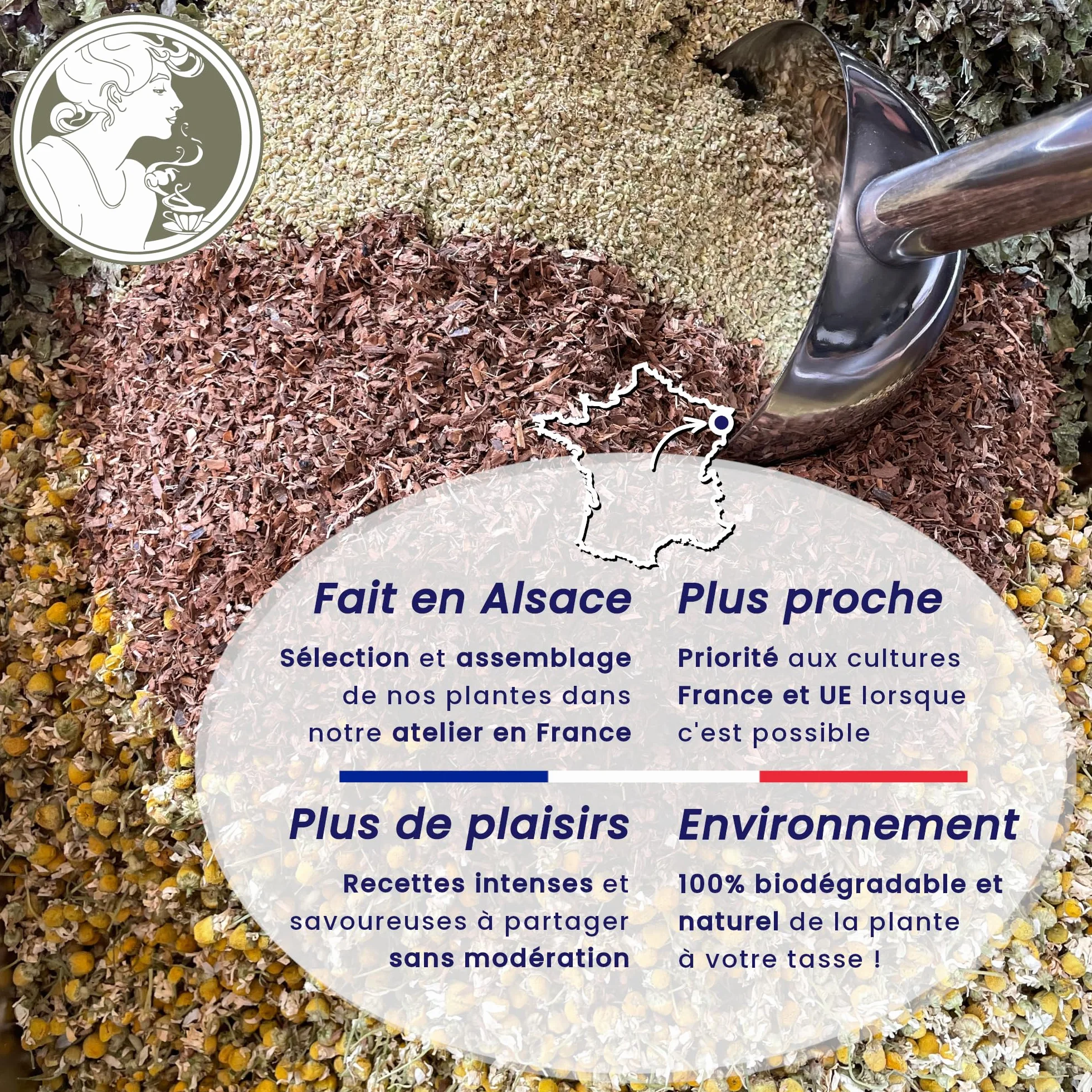 Ascenbio - Przyprawa - organiczny czarny pieprz - 100 g - przygotowany i zapakowany we Francji - opakowanie biodegradowalne