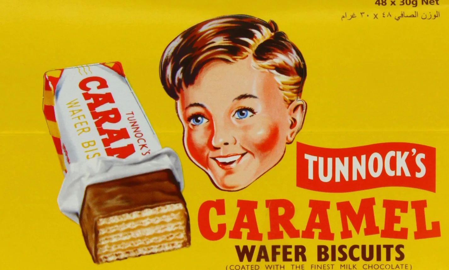Tunnock Milk Chocolate Coated Caramel Wafer Biscuits 30 g (opakowanie 48)