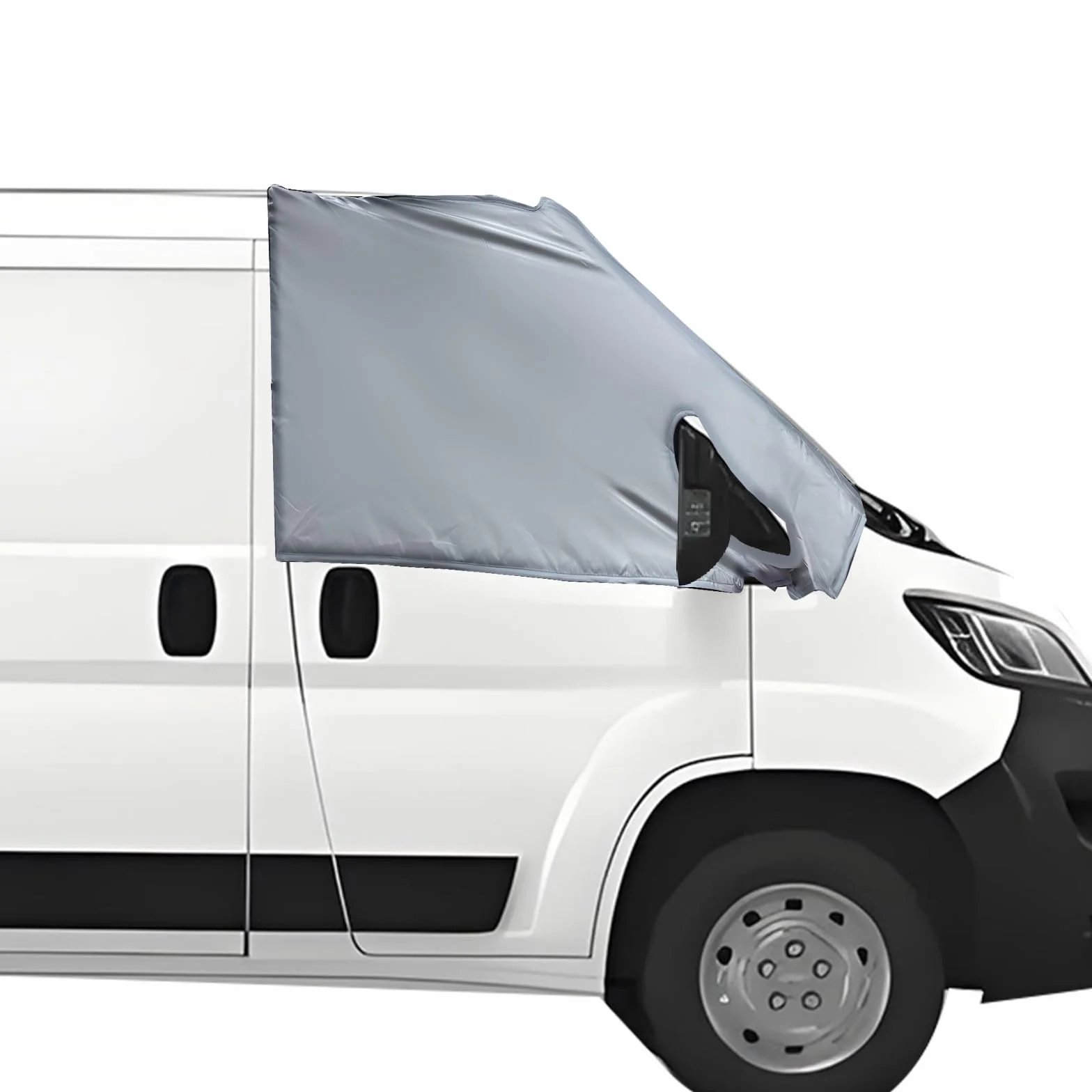 Osłona przedniej szyby do Ducato 2006-2024, zewnętrzna termiczna osłona przedniej szyby, osłona śnieżna, osłona przed lodem, pył, osłona przeciwsłoneczna