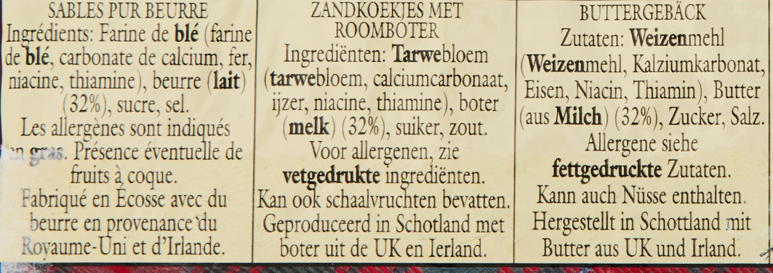 WALKERS - ciasteczka z masłem, (1 x 160 g)