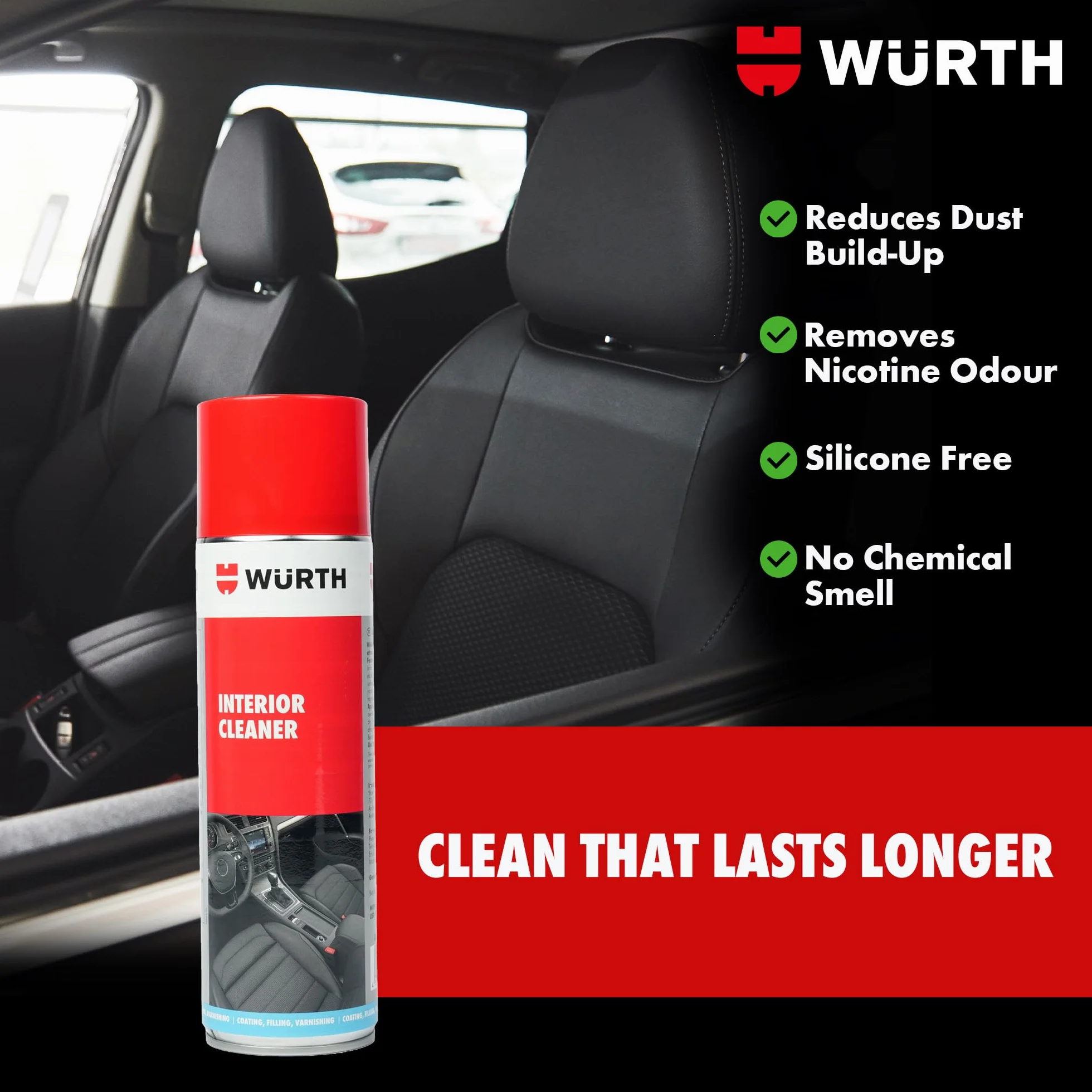 WÜRTH środek do czyszczenia wnętrz 500 ml
