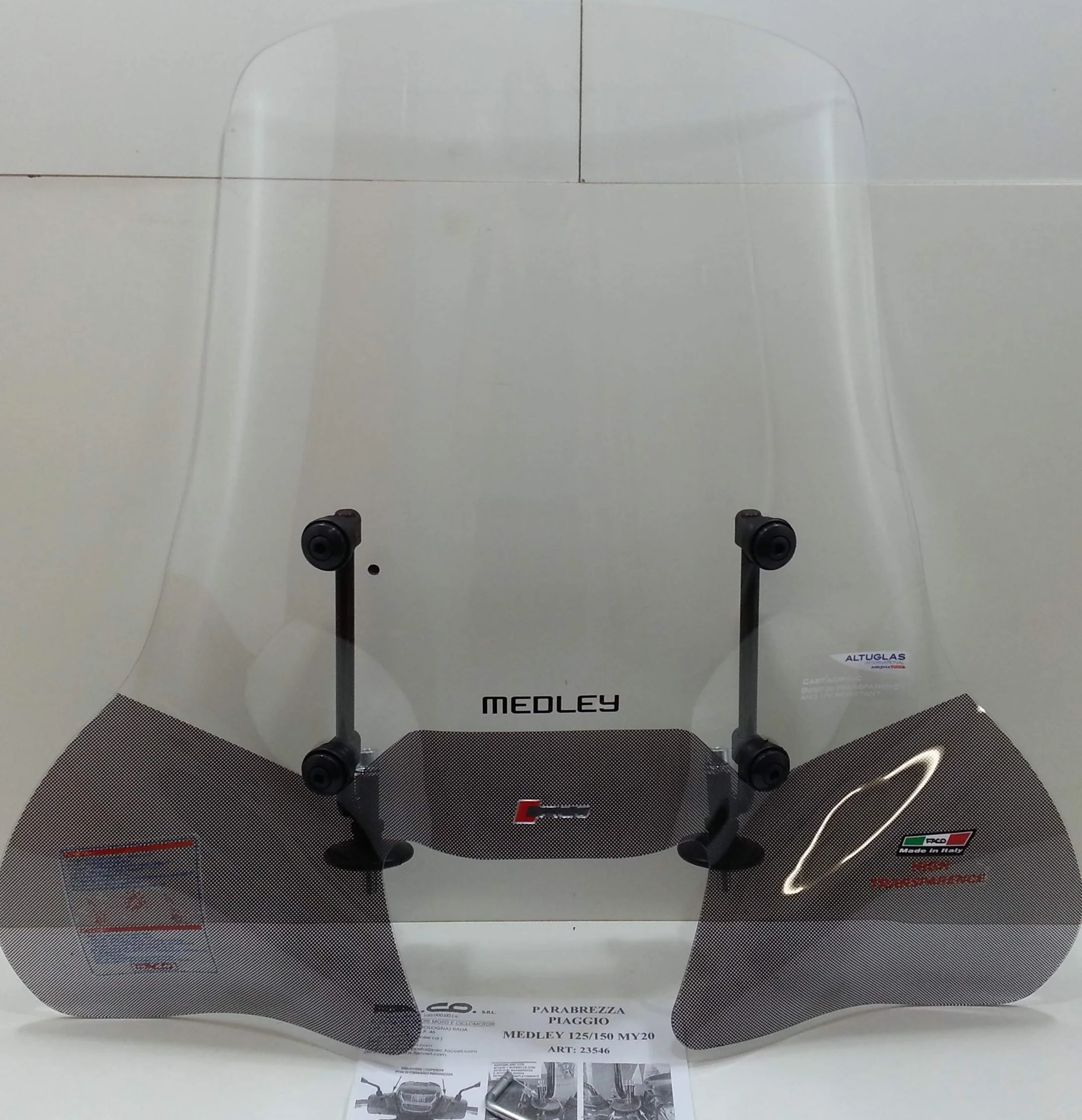 PIAGGIO MEDLEY 125-150cc szyba przednia od 2020 r