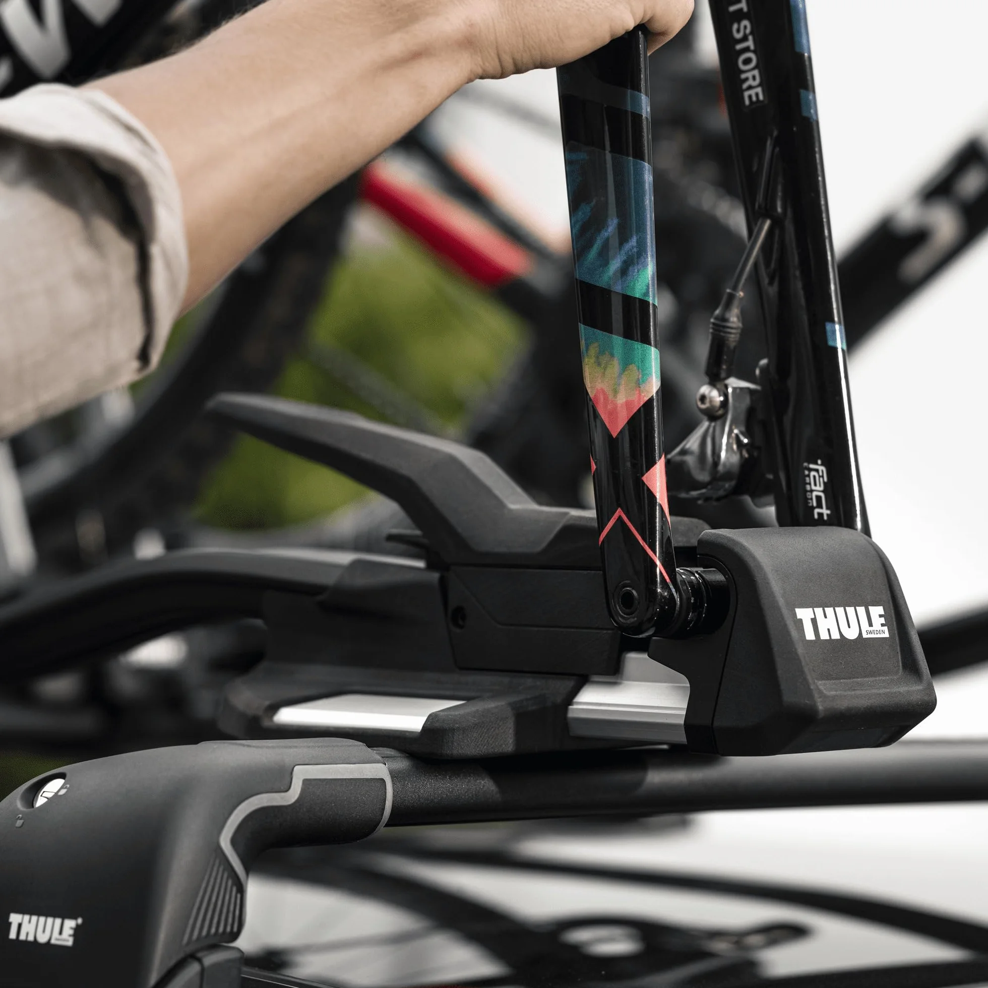 Thule Topride bagażnik rowerowy na dach, czarny, rozmiar uniwersalny