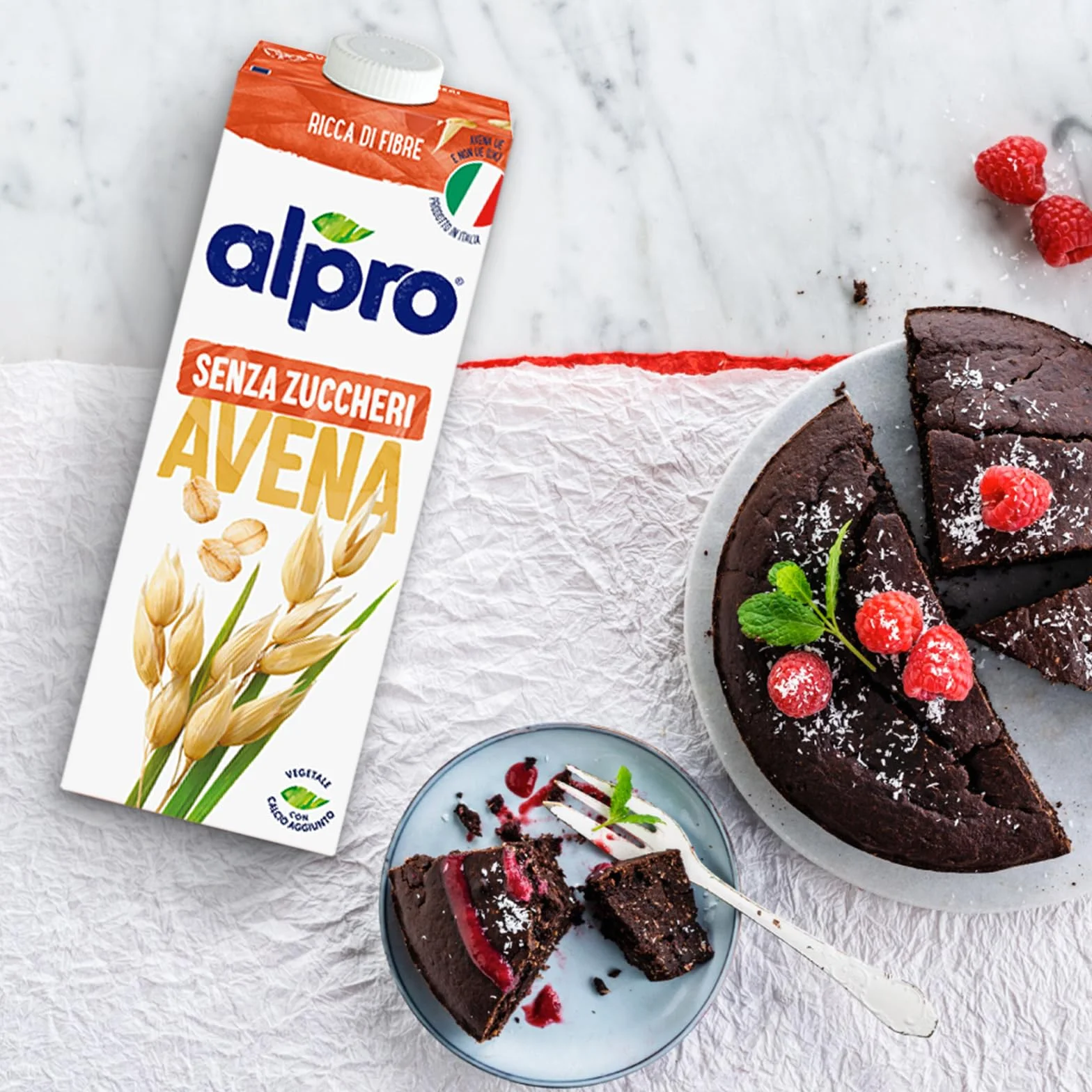 Alpro Oat No Cugars Long Life Drink 1L | 100% na bazie roślin | wegański | niesłodzony i bez nabiału | 8 sztuk