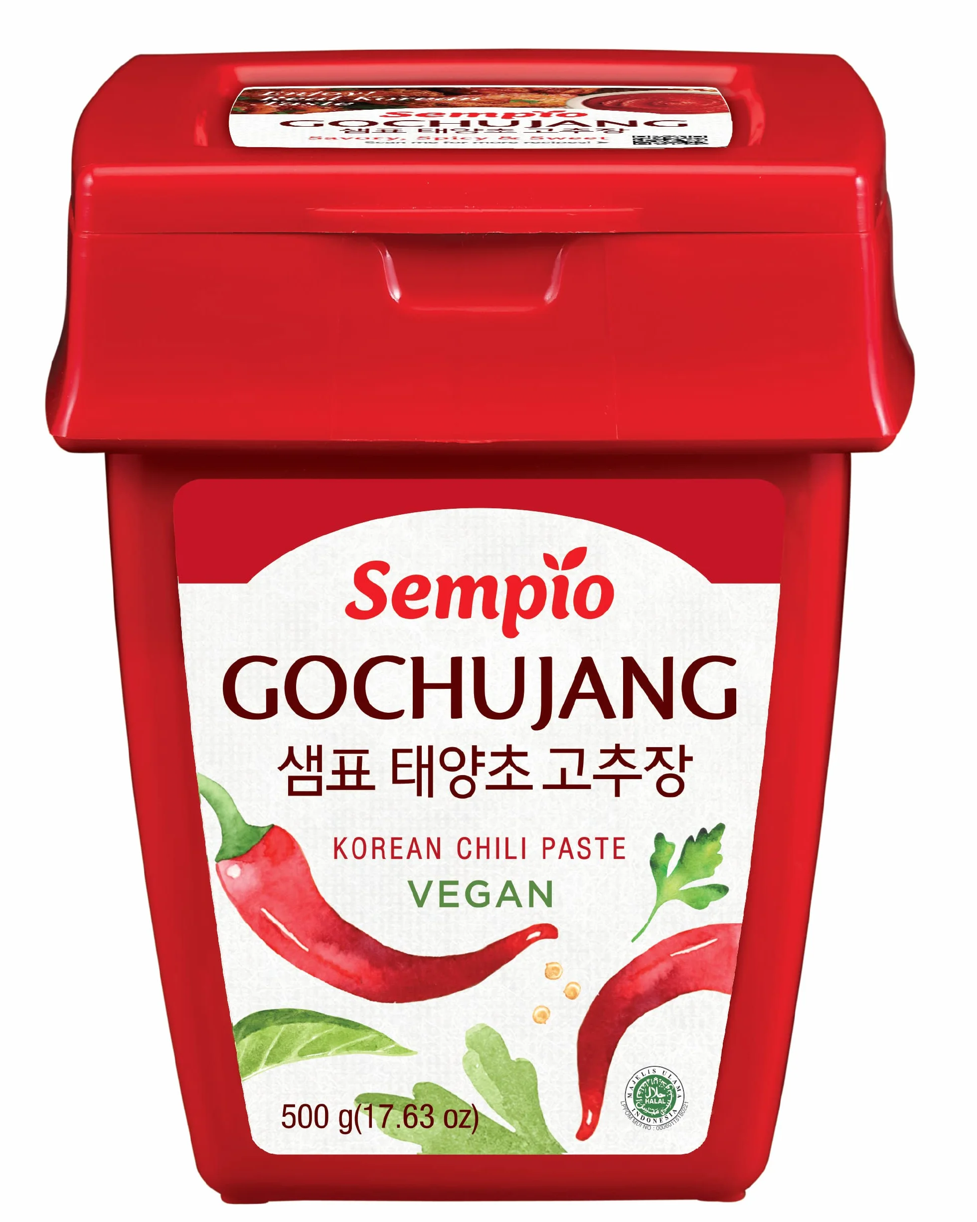 Sempio Gochujang wegańska pasta z ostrej papryki koreańska 500 g