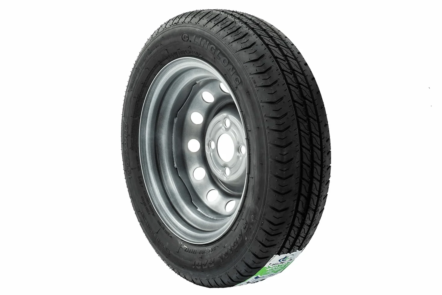 Zestaw 2 kół uniwersalnych 155/70 R13 4Jx13 75 N LK 4x100 do przyczep samochodów osobowych