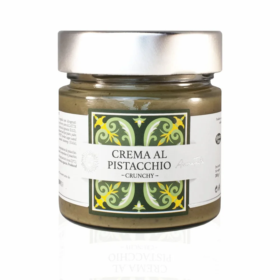 Crunchy Pistachio Cream 200 g Italian Artisan Gourmet Food