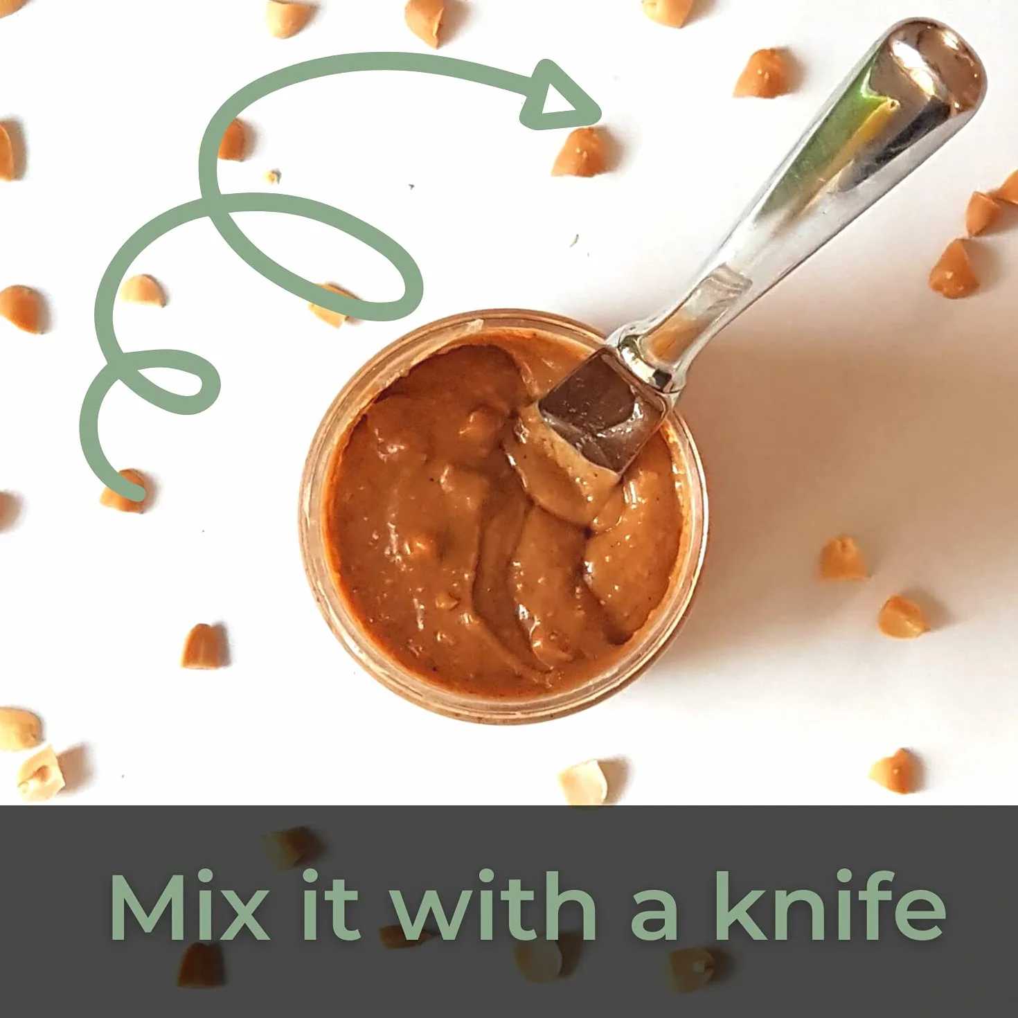 MapleFarm - 100% Czyste chrupiące masło orzechowe (CRUNCHY) - 2 x 500g (1 Kg) - Proteinowe masło orzechowe - Proteinowy krem ​​- Naturalne masło orzechowe - Peanut Cream - Peanut butter crunchy