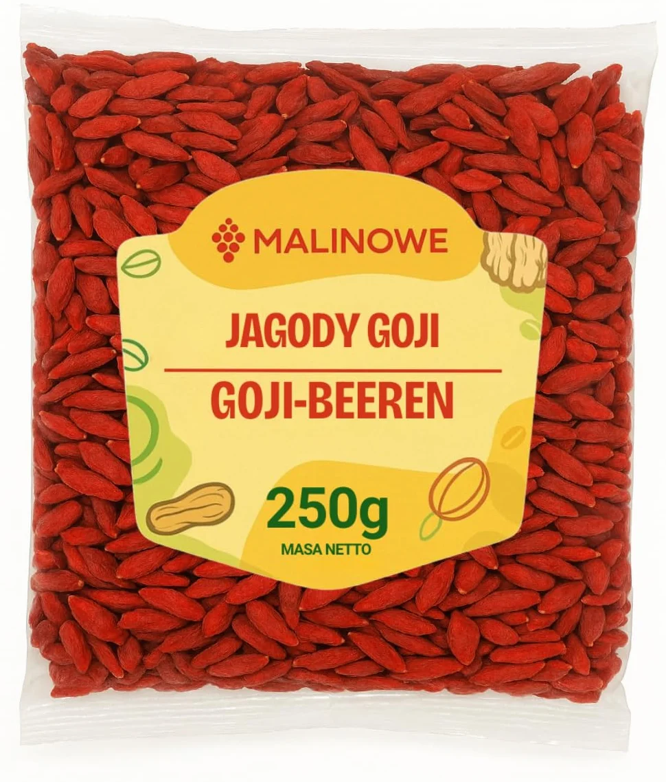 Jagody Goji Suszone 250g Naturalna Premium