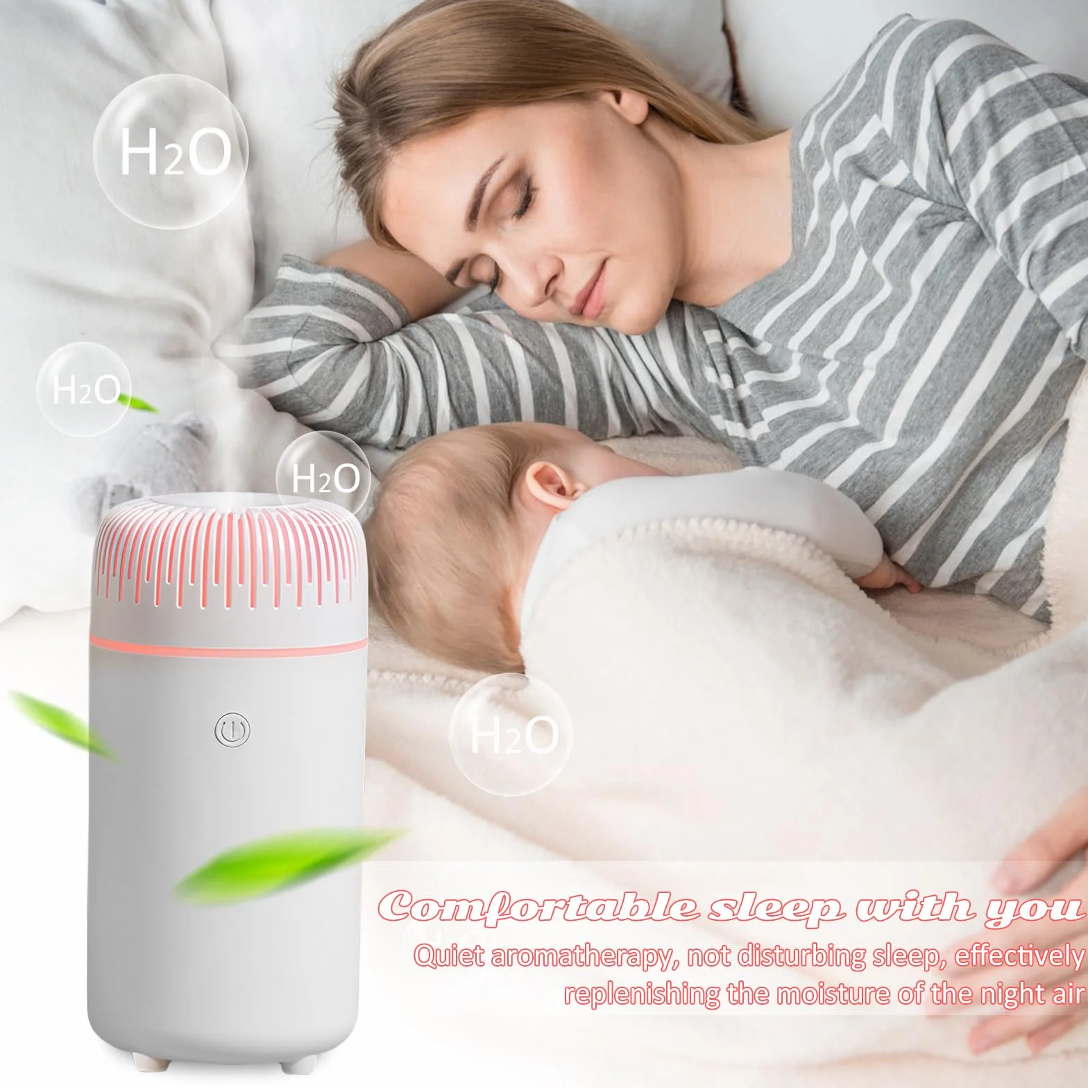 Nawilżacz samochodowy dyfuzor aromaterapii 100 ml mini mgły 7 kolorami światła odświeżacz powietrza do samochodu