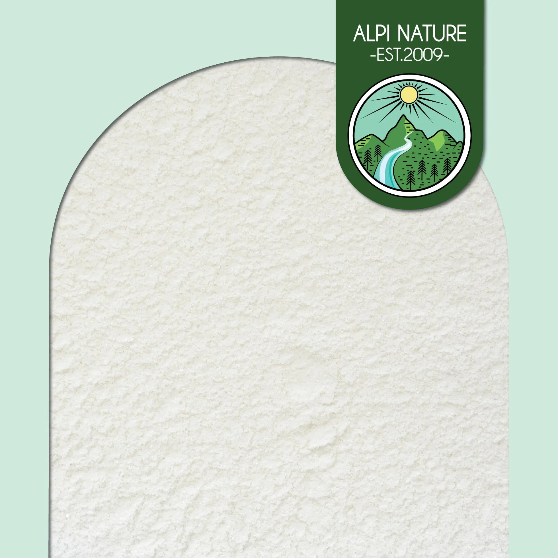 Alpi Nature Ekologiczna Drobna Sól Morska Śródziemnomorska 900g, Drobna Sól Morska do Gotowania i Kąpieli