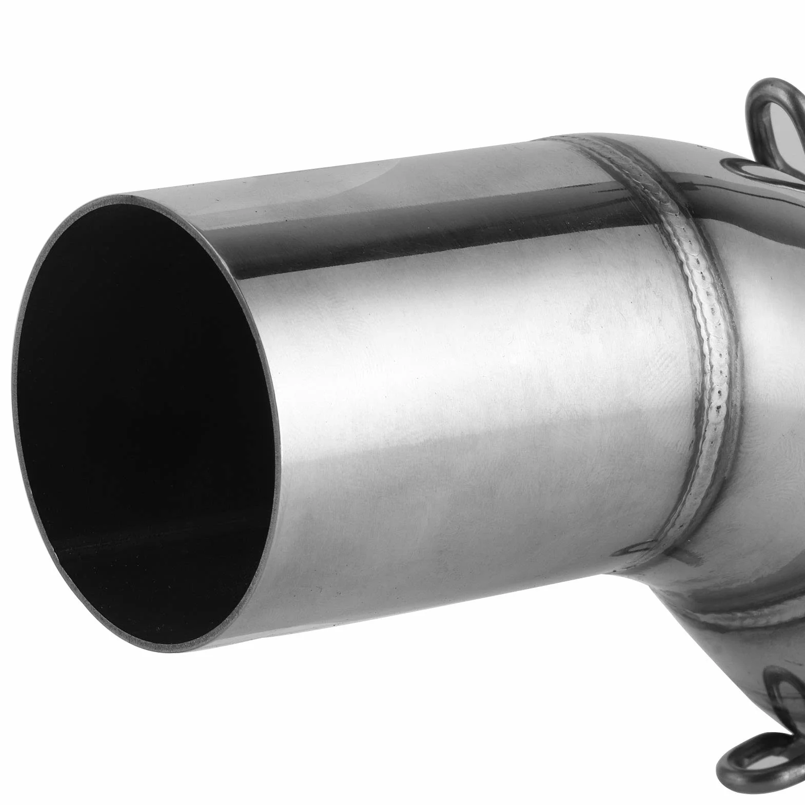 Yctze motocykl wydechowy środkowy łącznik rura ze stali nierdzewnej pasuje do Benelli TRK 502X 2018-2020 1 x środkowa rura wydechowa 2 x szekla sprężynowa