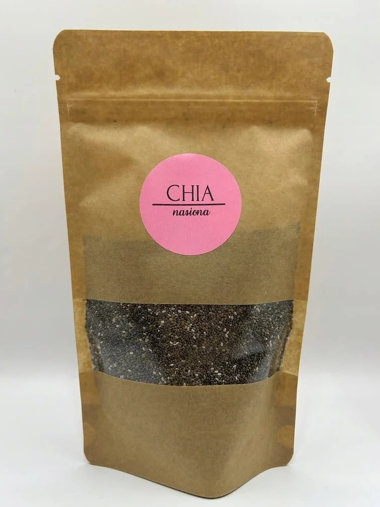 NASIONA CHIA 500G DELIFRUITS NATURALNE SUPERFOOD