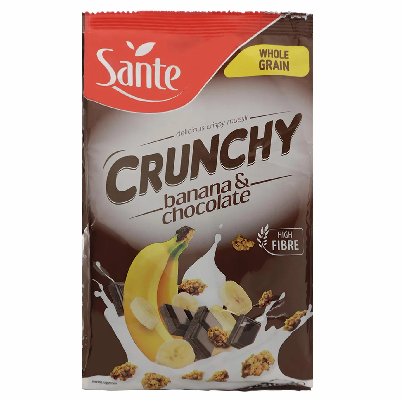 Sante Crunchy Bananowe 350g