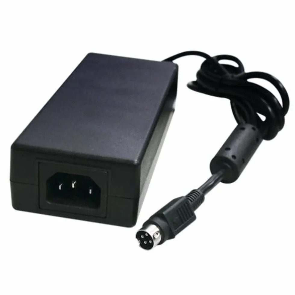 QNAP PWR-ADAPTER-120W-A01 zasilacz i falownik do użytku w pomieszczeniach, czarny, 120 W, 59 mm, 137 mm, 34 mm