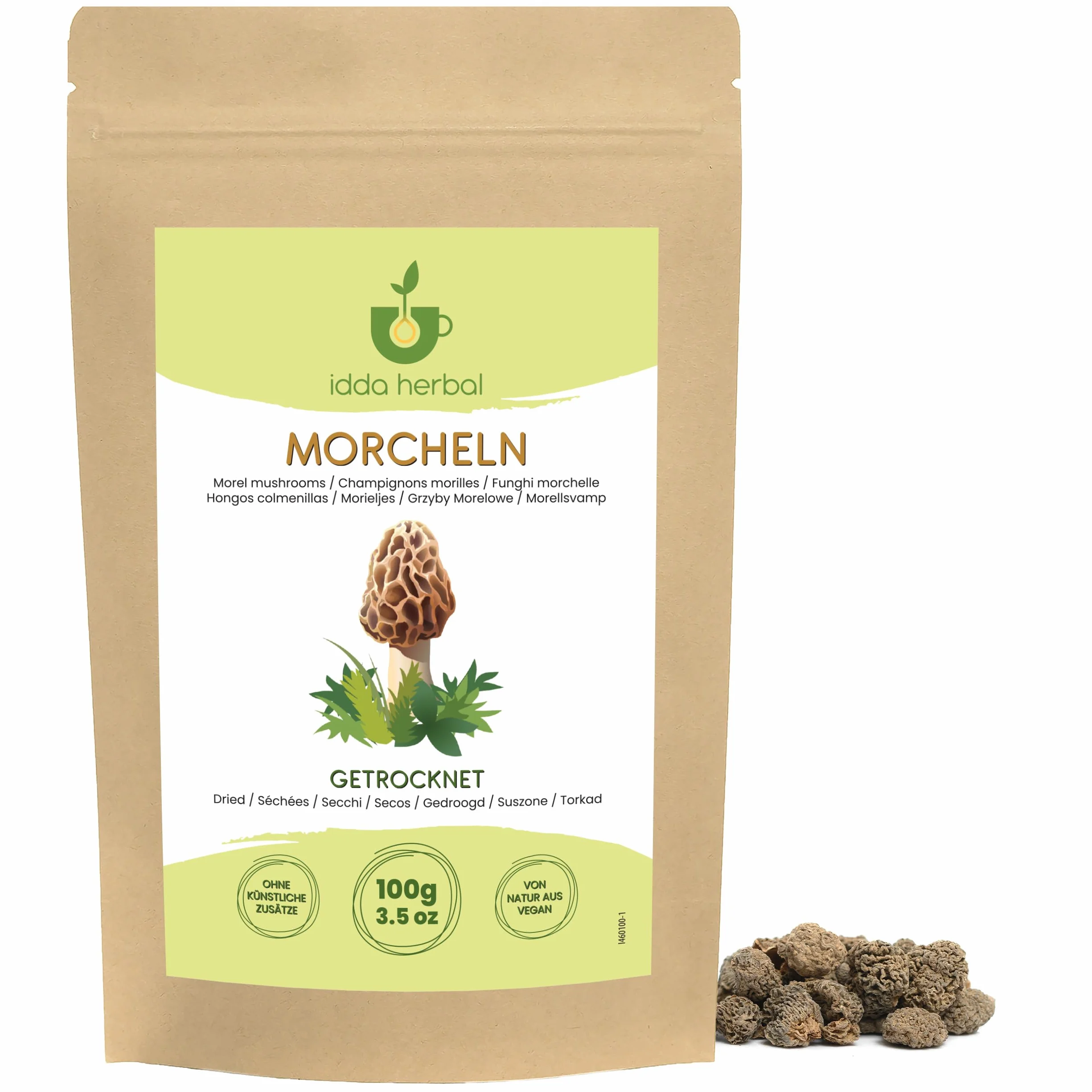 IDDA Suszone Grzyby Smardze 100g Morchella