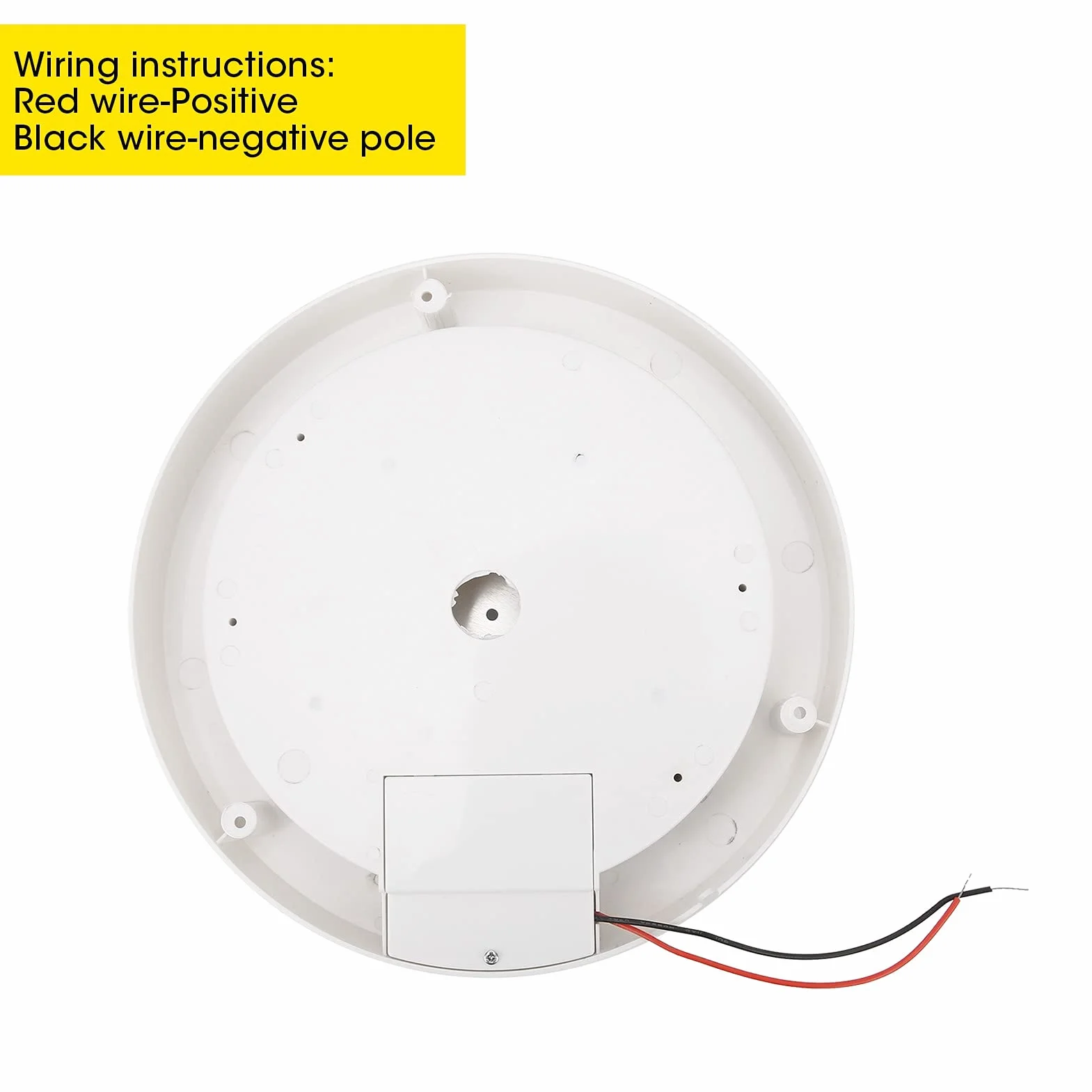Buachois Lampa sufitowa LED do samochodu, lampa sufitowa LED do łodzi, 12 V wewnętrzna lampa dachowa, 300 LM RV Lampy LED uniwersalne do samochodów kempingowych przyczep kempingowych łodzi jachtu