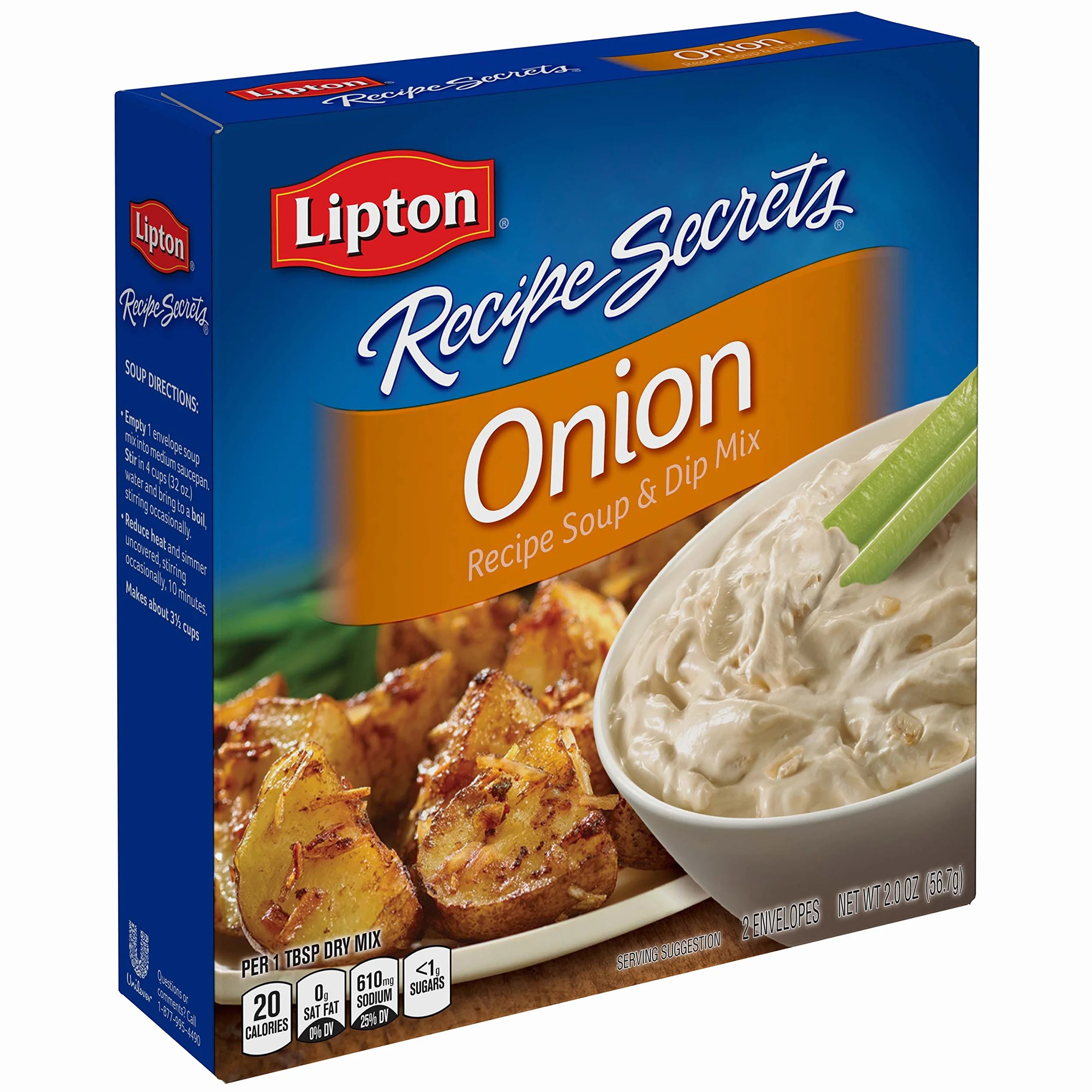 Lipton s Onion Soup Mix 57 g, 6 szt. (6 x 57 g)