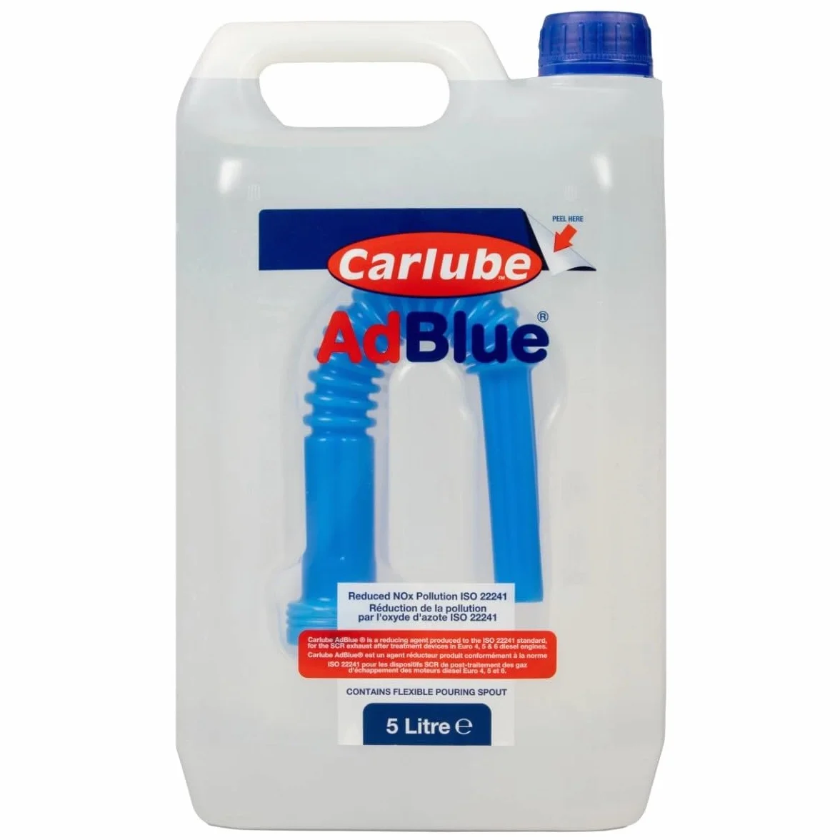 Carlube AdBlue 5 l z wylewką – zmniejsza niebezpieczną emisję tlenku azotu