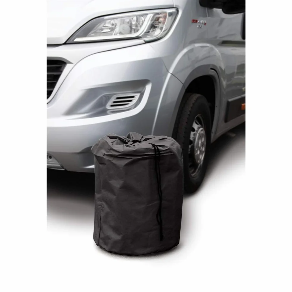 Maypole Pokrowiec na Campervan pasujący do FIAT Ducato i Peugeot Boxer, 4-warstwowy, oddychający, wodoodporny, szary z odblaskami