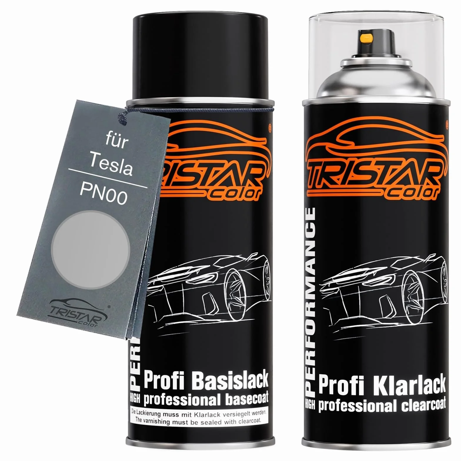 TRISTARcolor Lakier samochodowy dla Tesla PN00 Quicksilver Metallic 400ml