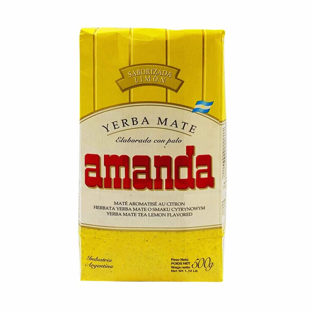 Amanda herbata yerba mate z cytryną, z Argentyny, 500 g