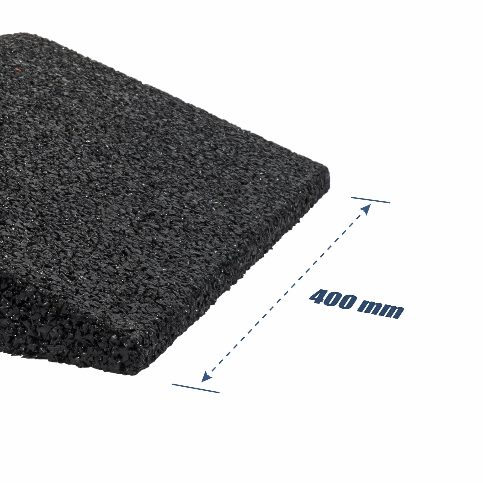 HASKYY 4 x zestaw butów do opon 600 x 400 x 64 mm do 385, ochraniacz na opony z granulatu gumowego