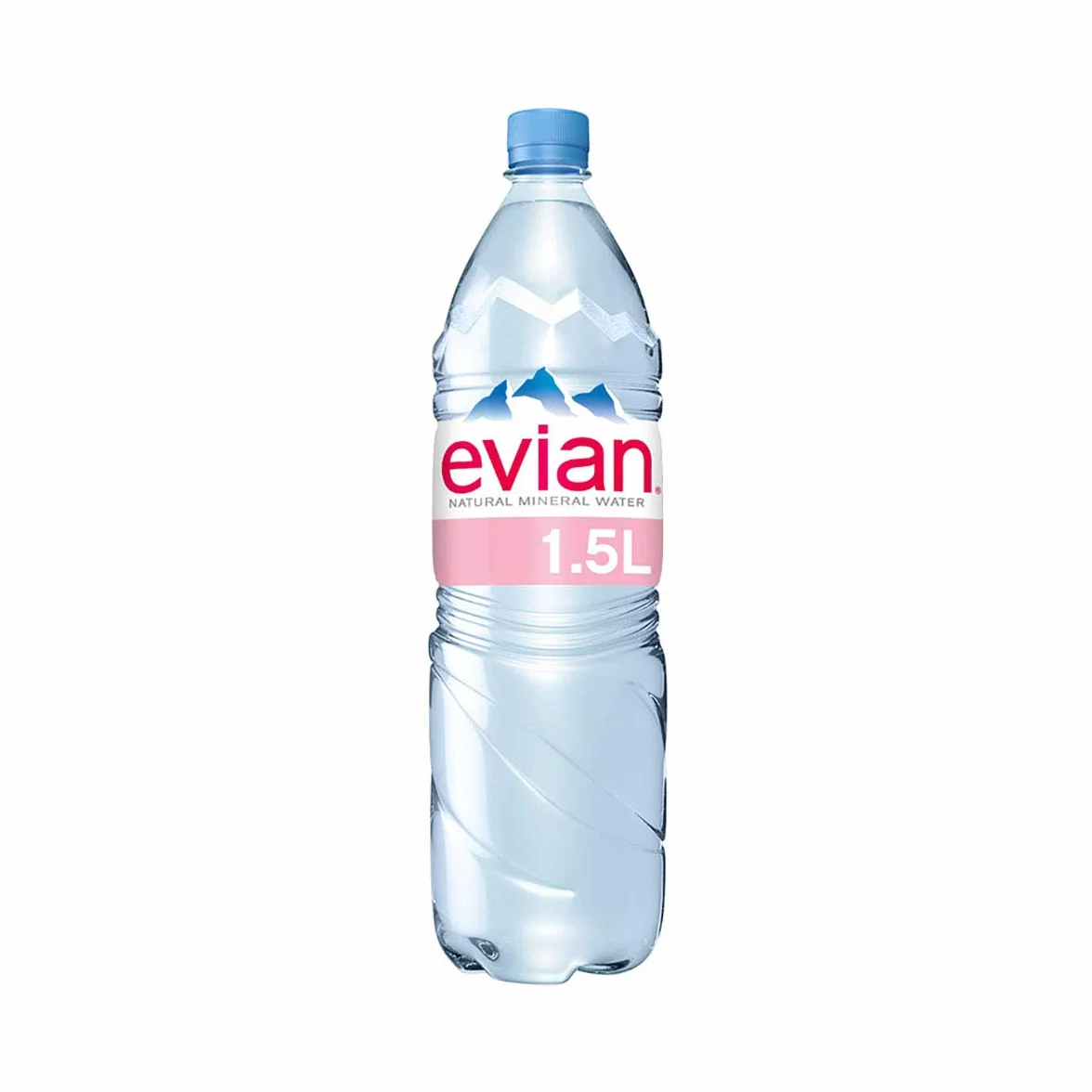 Evian Czysta naturalna woda mineralna, 8 x 1500 ml