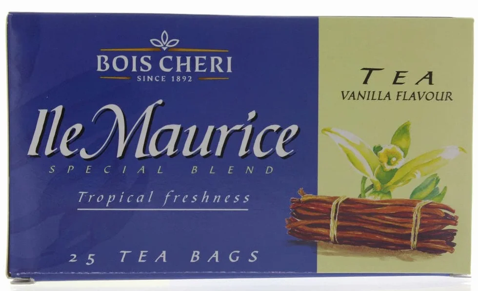 Bois Cheri czarna herbata waniliowa (50 g - 25 torebek) Mauritiusa