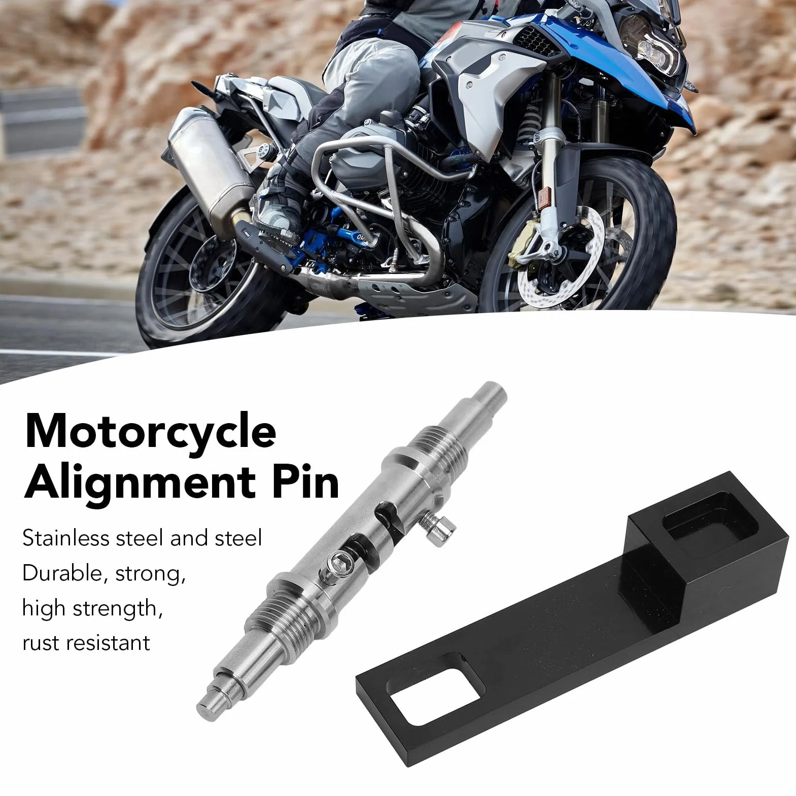 Precyzyjny sworzeń Wyrównujący Motocykl do R 1200 GS RT, Wygodne Narzędzie ze Stali Nierdzewnej, Używane do Wyszukiwania i Blokowania