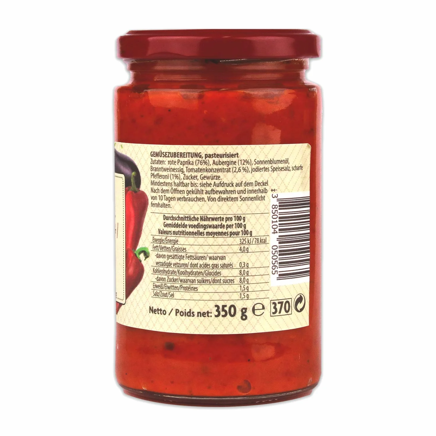 Podravka Ajvar ostry 350 g