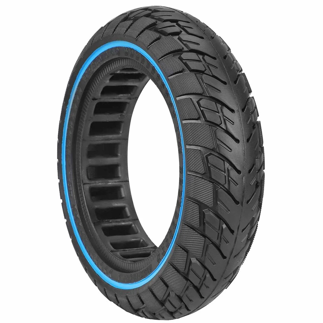 myBESTscooter - 10-calowe pełne opony 60/65-6,9 60/70-6,5 do Segway Ninebot G30 Max G2 G65 obręcz hulajnogi elektrycznej zamiennik gumowy opony kół hulajnogi