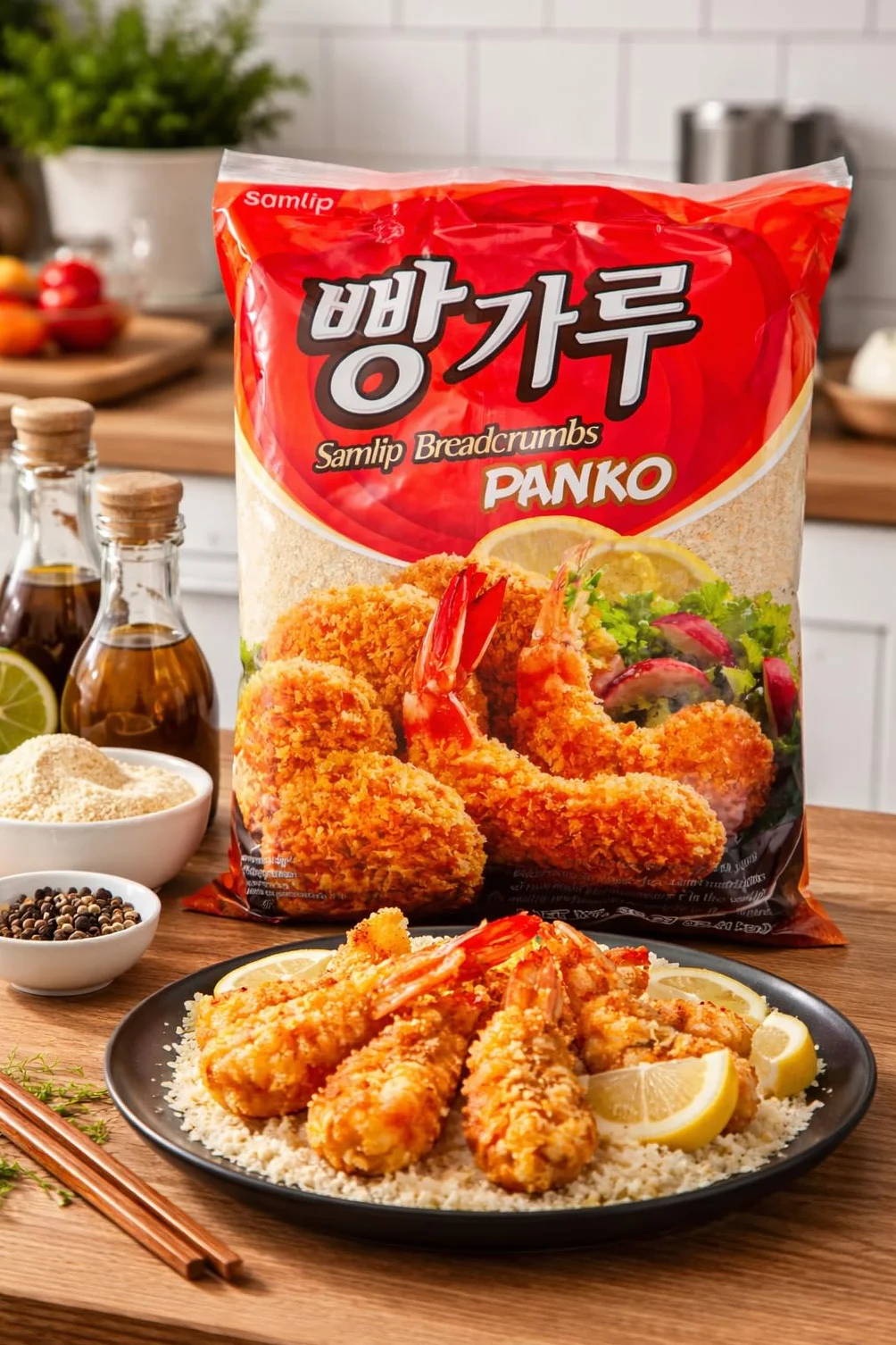 minafood -Set: Samlip - panko bułka tarta - 1 kg