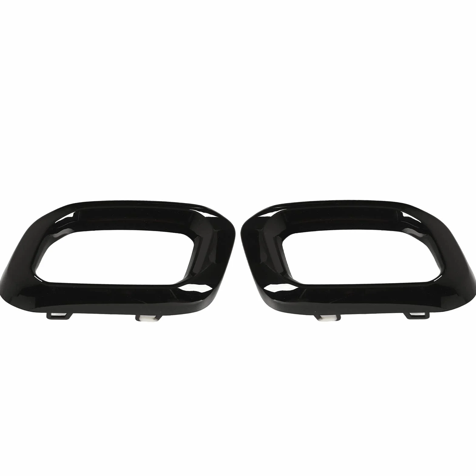 Osłona Końcówki Wydechu Wykończenia Bezel-pasuje do Benz GLC GLE GLS-klasa X253 C253 W167 V167 C167 X167 Linia 2020-2023 (Czarny błyszczący)