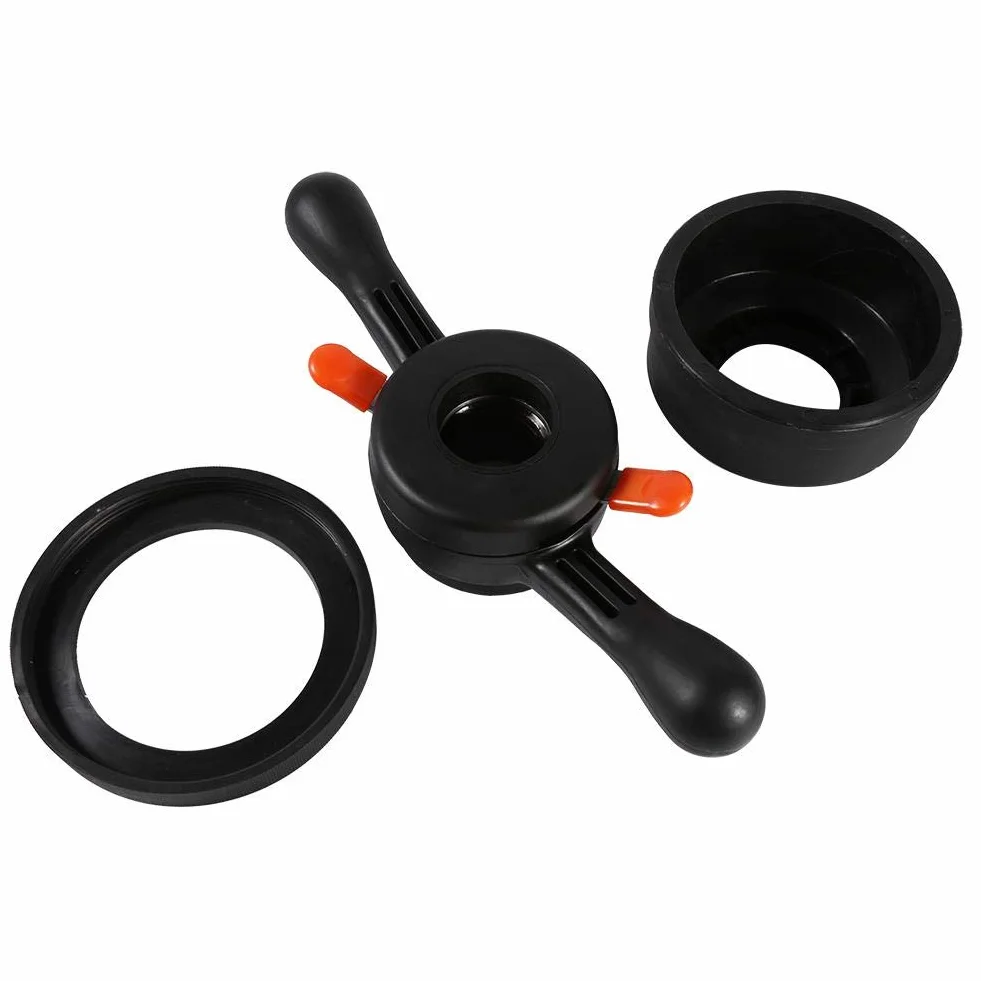Für Schnellspannmutter Wuchtmaschine 40Mm-Auswuchtmaschine Reifenwechselwerkzeug Schnellverschluss Nabe Flügelmutter Auswuchtmaschine Reifen Wechselwerkzeug(Innendurchmesser:40Mm Pitch:3Mm)