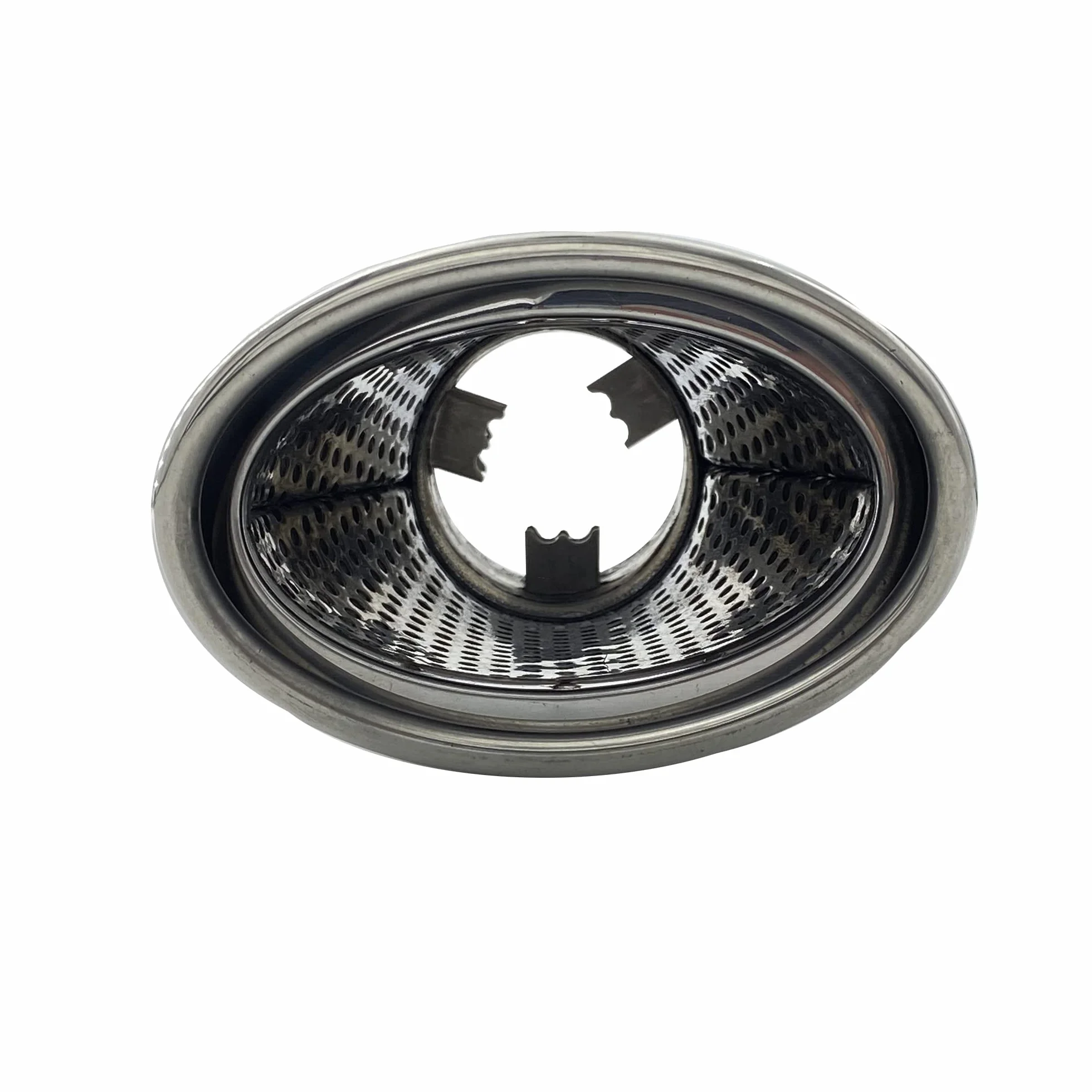 Simoni Racing TRX/75 końcówka rury wydechowej owalna Inox