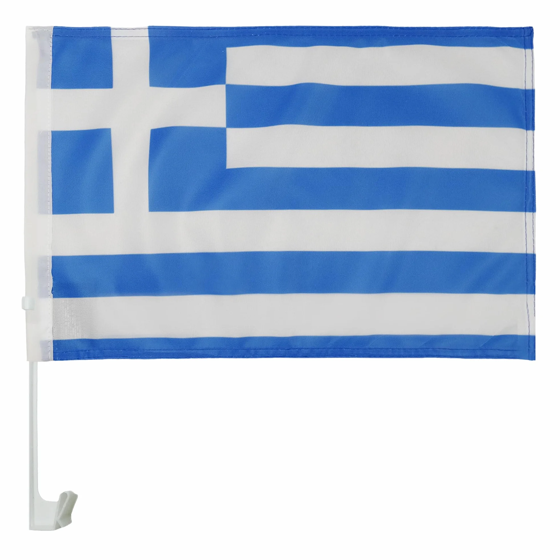 AZ FLAG - Flaga Grecji – 45 x 30 cm – grecka flaga samochodowa 30 x 45 cm – flaga samochodowa