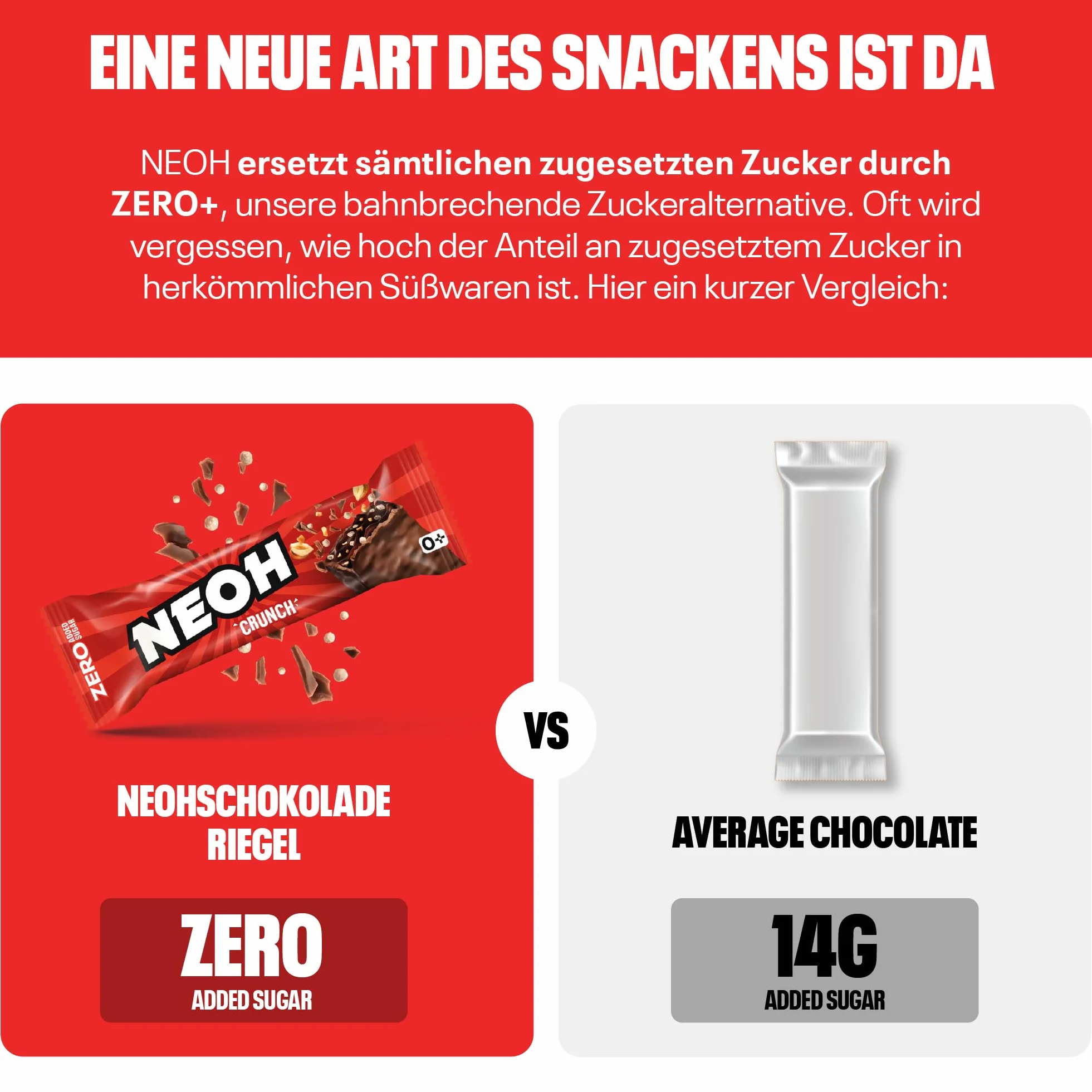 NEOH Low Carb Keto Batonik Czekolada 30 g Opakowanie 12 sztuk Chocolate