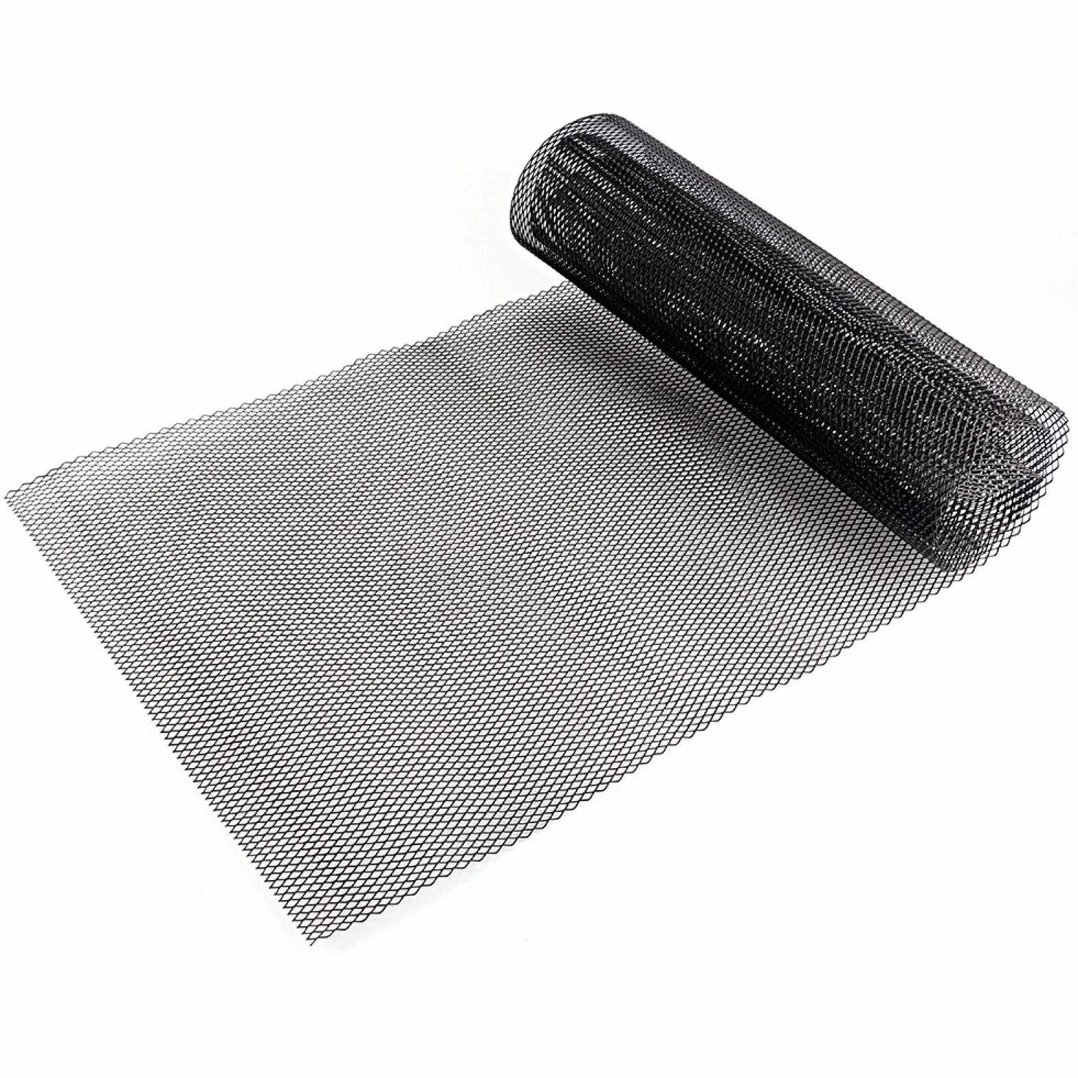 Siatka maskownicy samochodowej, 3x6mm kratka samochodowa ze stopu aluminium Siatka Siatka Zderzak nadwozia Rombowy Grill Uniwersalny