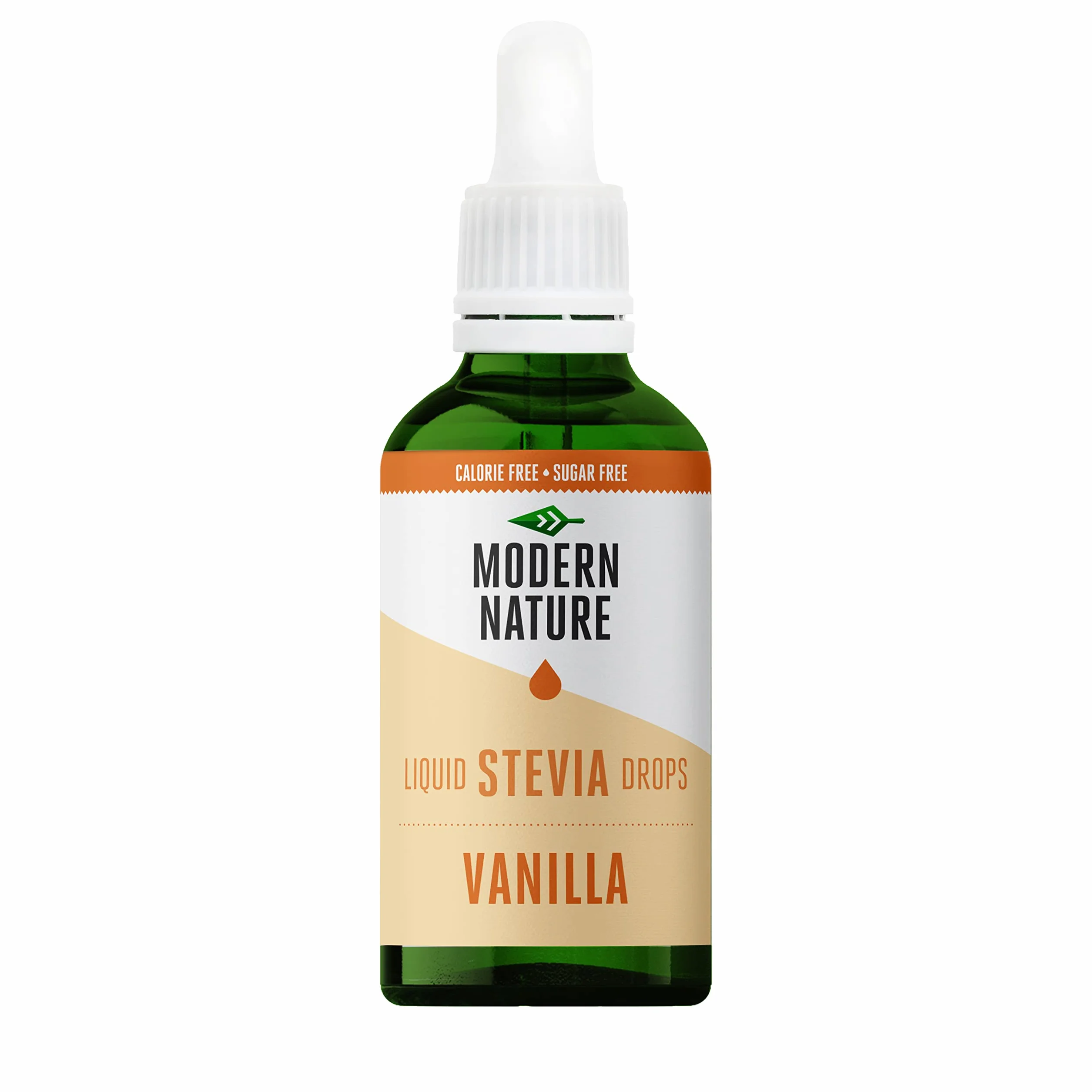 Czysta stewia w płynie słodzik Modern Nature (Smak waniliowy, 100ml)
