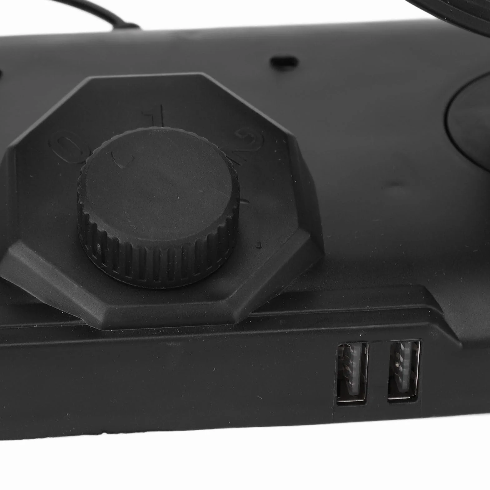 Wentylator Samochodowy Podwójny Wentylator Samochodowy USB Z Wydajną Funkcją Chłodzenia - Obrót O 360° Do Samochodów SUV RV Ciężarówki Cruise Home Office Desktop(12V)