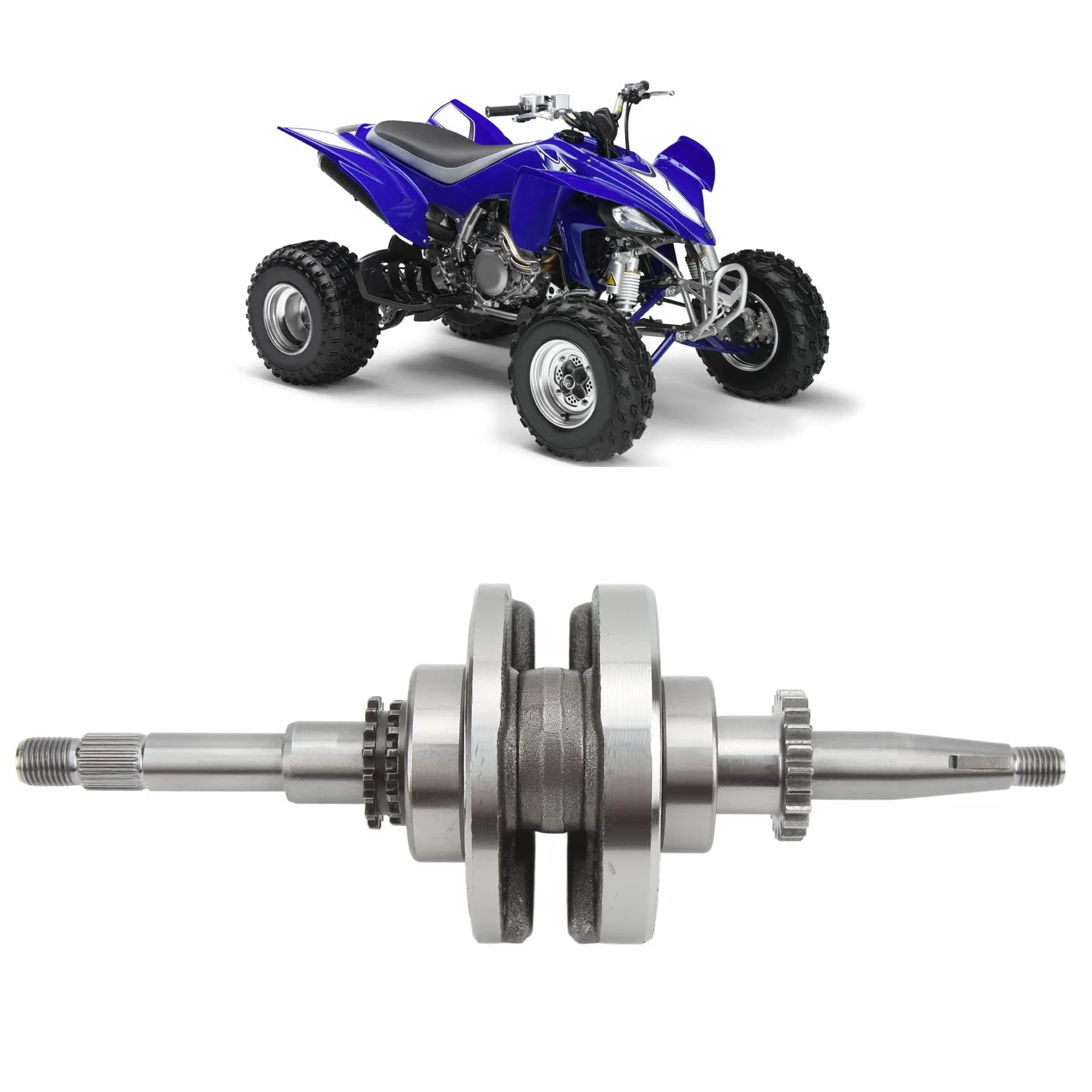 Skutery wał Korbowy, 22T zespół Wału Korbowego Stop Aluminium do Silników ATV 4 Suwowy GY6 QMB139