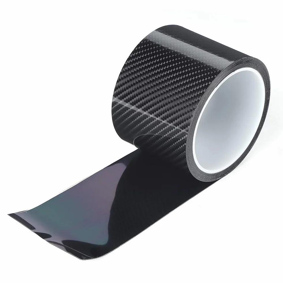 ebtools for Auto Carbon Wrap Car Door Edge Guard Película Protectora de Fibra de Carbono Negra Car Door Edge Guard Etiqueta a Prueba de rayones (7 cm x 3 Metros)