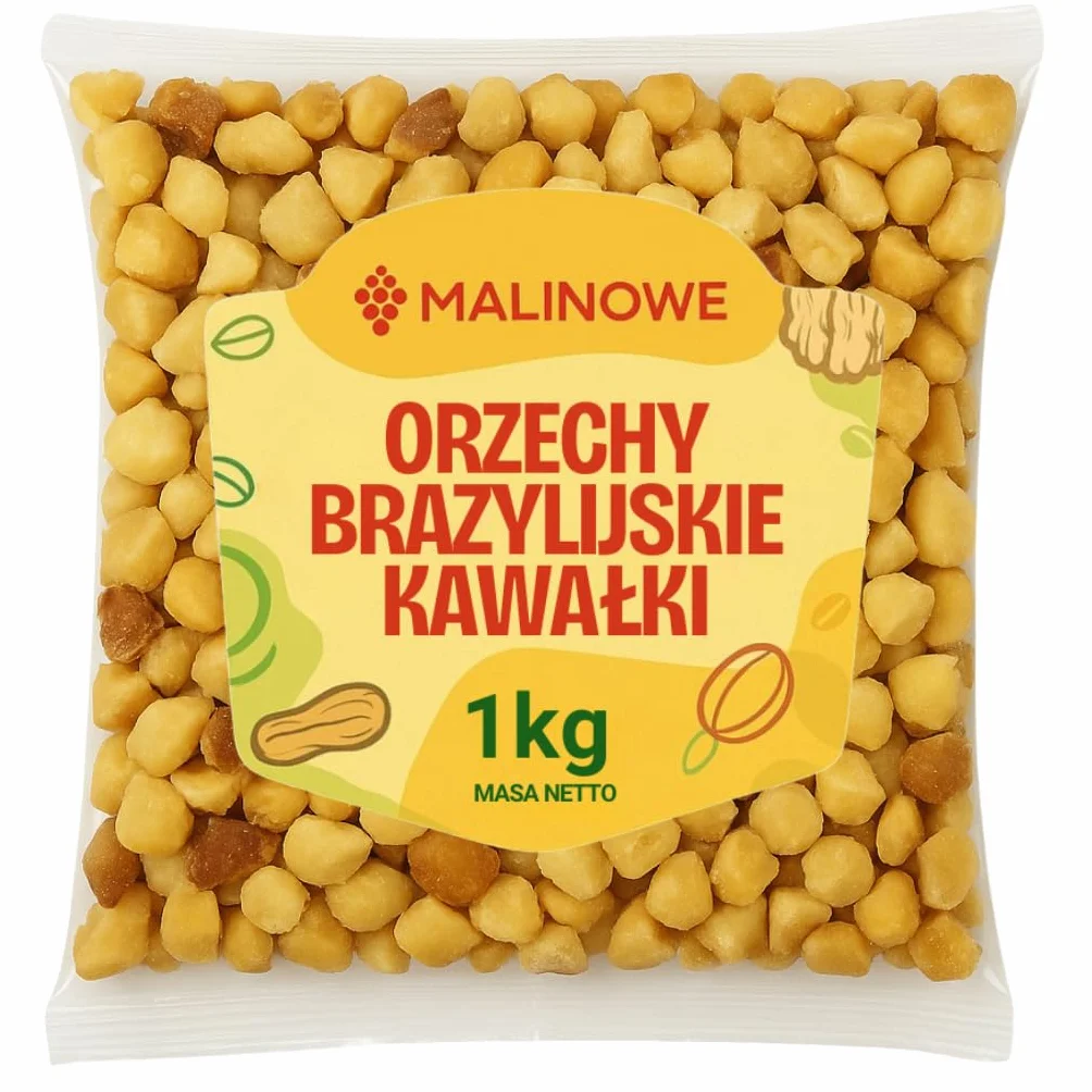 ORZECHY BRAZYLIJSKIE 1kg Świeże