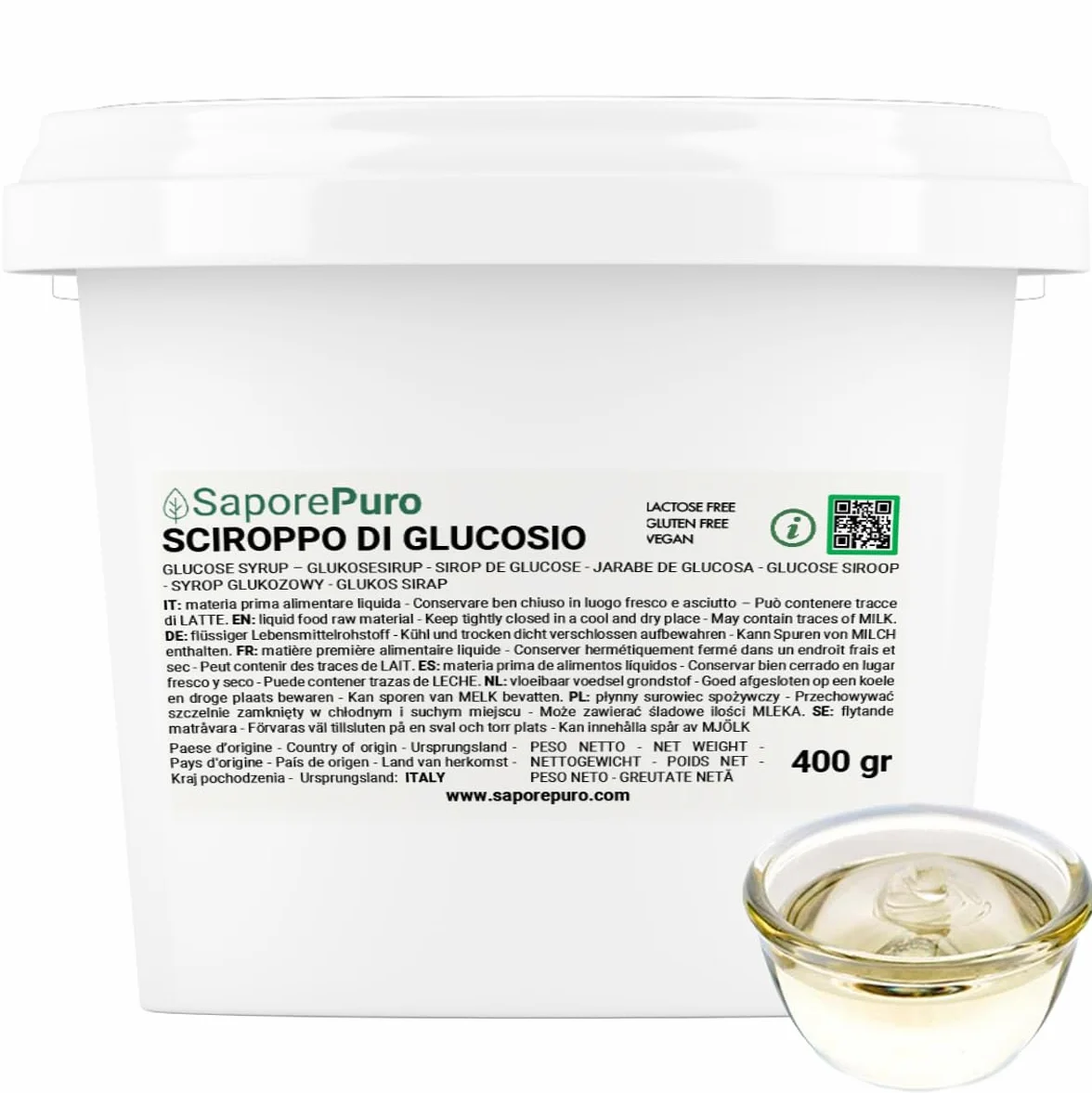 Saporepuro Syrop Glukozowy 400 gr