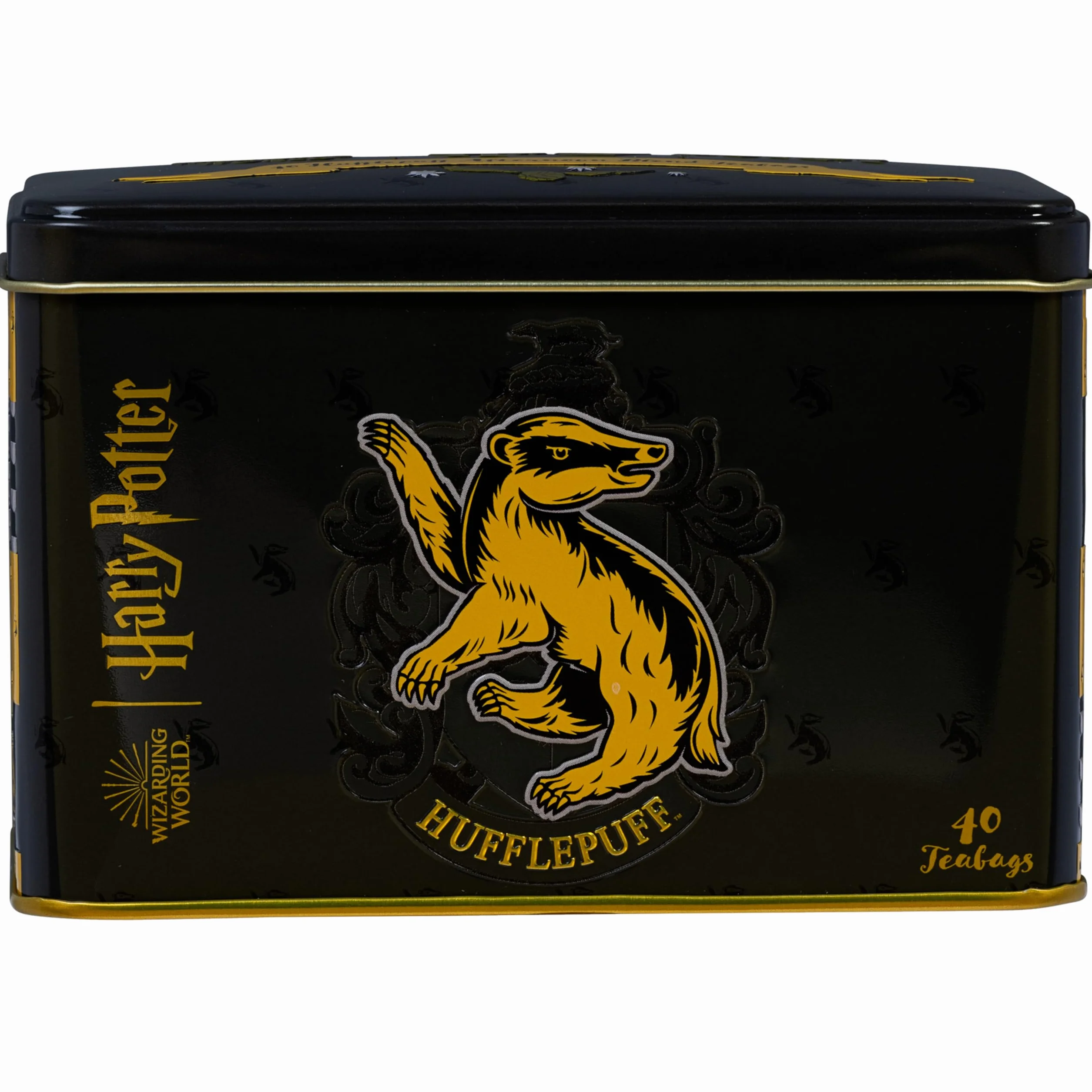 Oficjalny pojemnik na herbatę Harry Potter Hufflepuff 40 torebek angielskiej herbaty