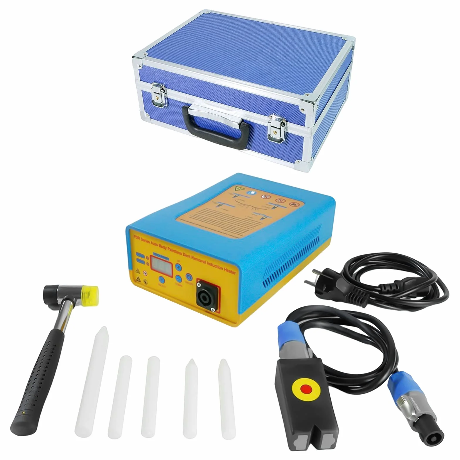 Nagrzewnica indukcyjna PDR Hot Box do naprawy samochodu, bez lakieru, narzędzie do naprawy Hotbox, indukcja, usuwanie wgnieceń metalowych, 220 V