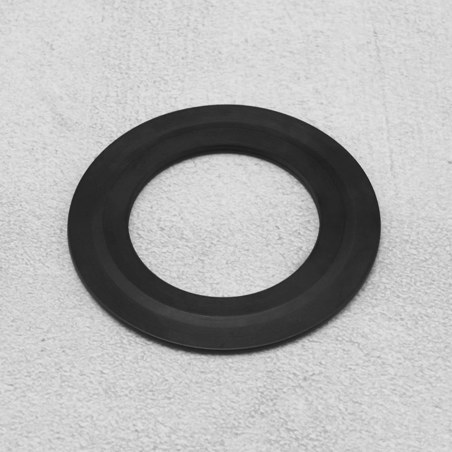 Uszczelka zaworu spłukującego do toalety 43 mm x 71 mm czarna kompatybilna z Siamp Optima 49 50