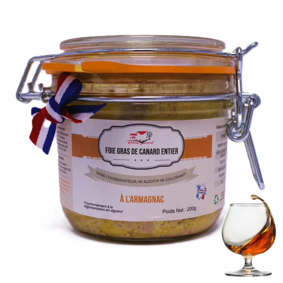 Relais Gourmet - Foie Gras cały Armagnac - 80gr