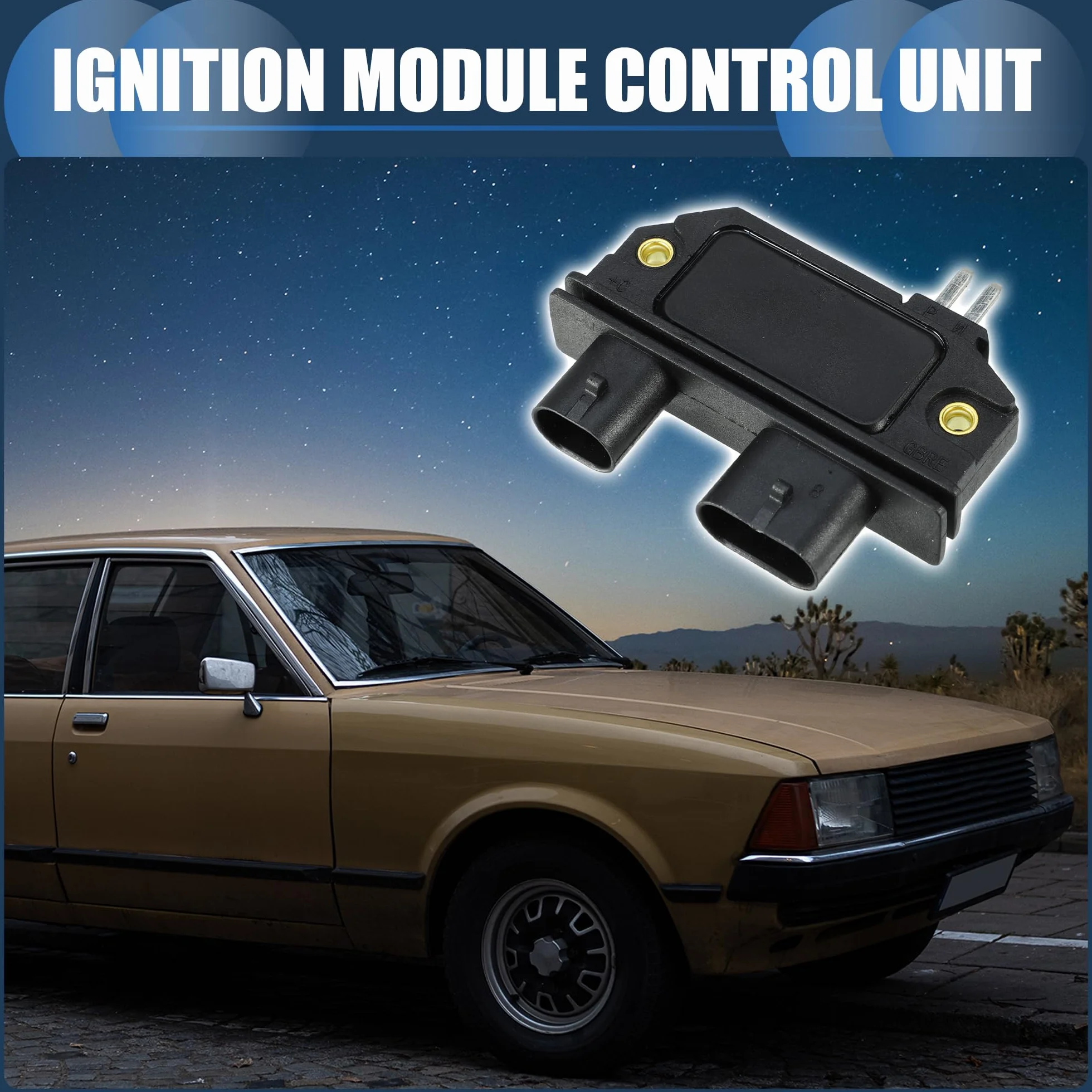 Moduł sterowania zapłonem, moduł sterujący zapłonu wewnętrznego nr 10469931 do GMC Sonoma V6 4.3L 91-95 do GMC Safari V6 4.3L 86-95 ABS, czarny, 1 sztuka